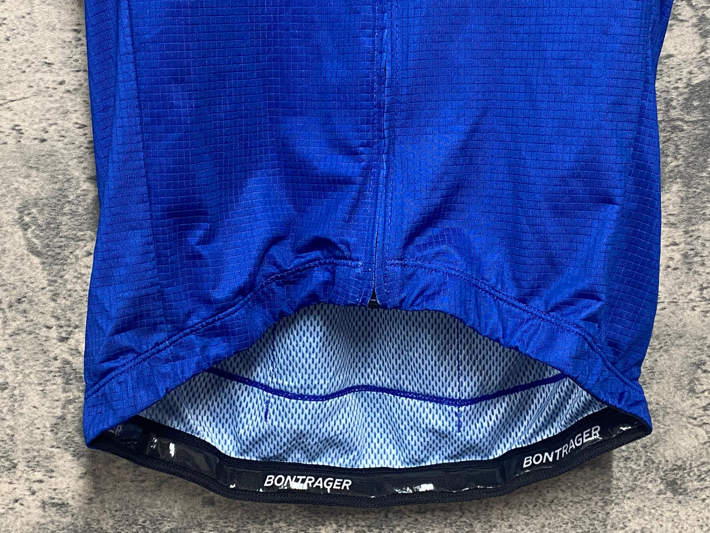 IY341 ボントレガー BONTRAGER 半袖 サイクルジャージ 青 S PENNSYLVANIA