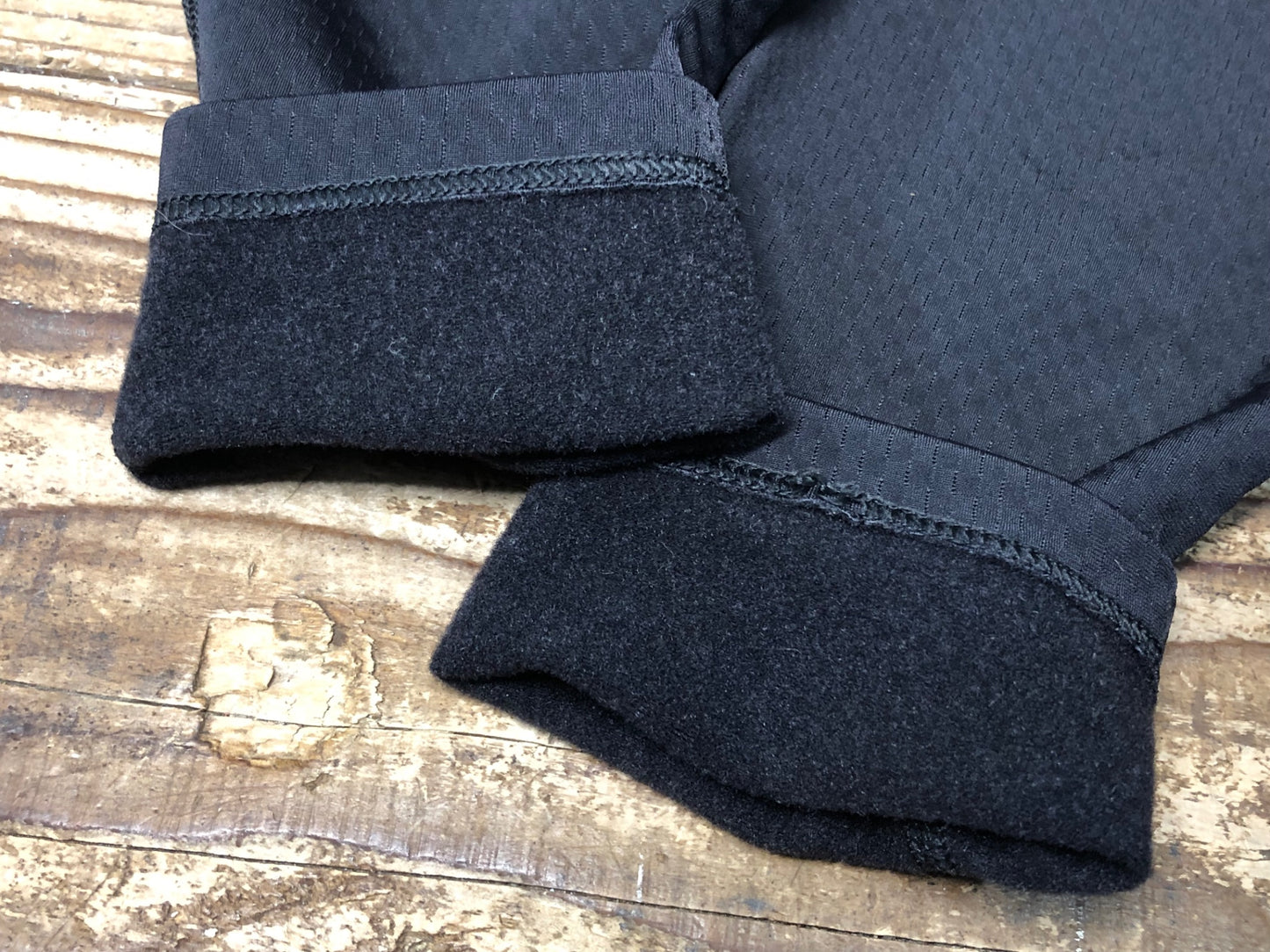 JC238 カペルミュール KAPELMUUR レッグウォーマー 黒 M 裏起毛