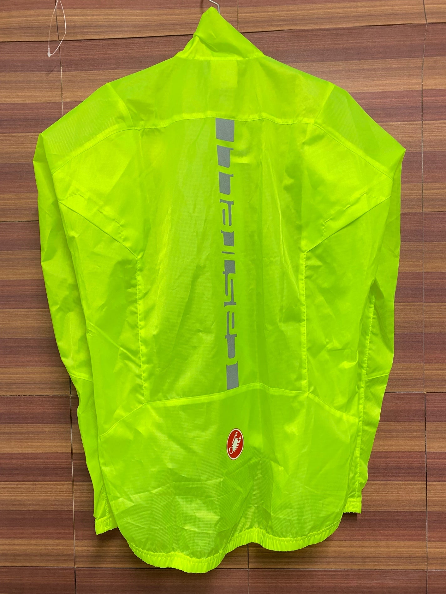 IP934 カステリ CASTELLI 長袖 ウィンドブレーカー 黄 M