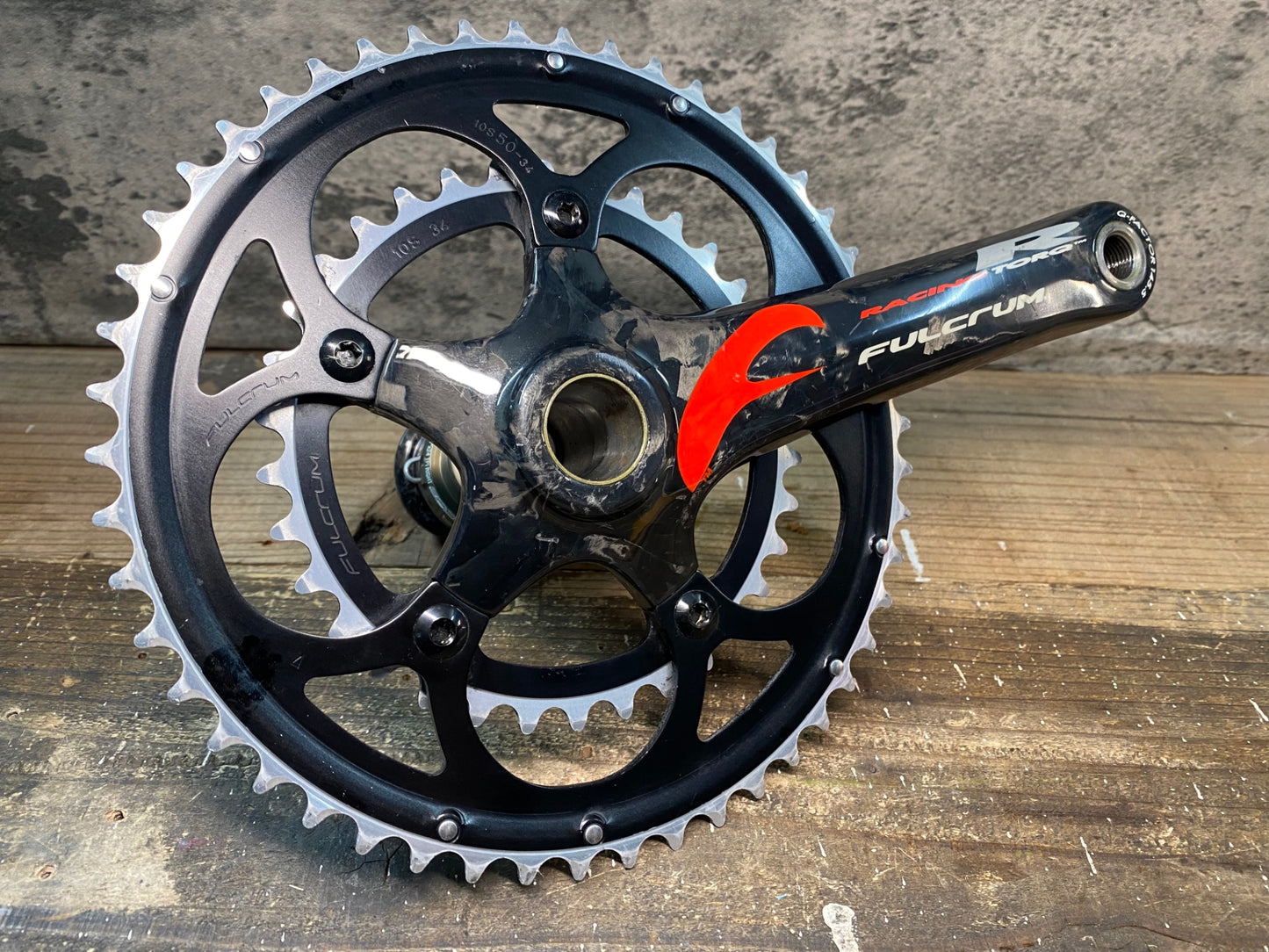 IP299 フルクラム FULCRUM レーシングトルク R RACINGTORQ R カーボン クランクセット ウルトラトルク 170mm 50/34T JISカップセット