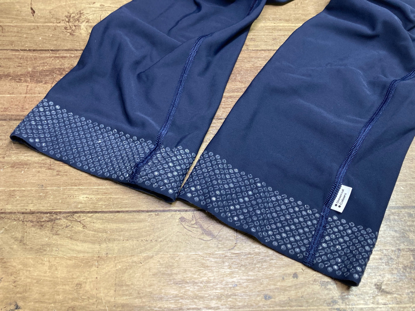 IJ190 ユニバーサルカラーズ Universal Colours レッグウォーマー 紺 XS/S