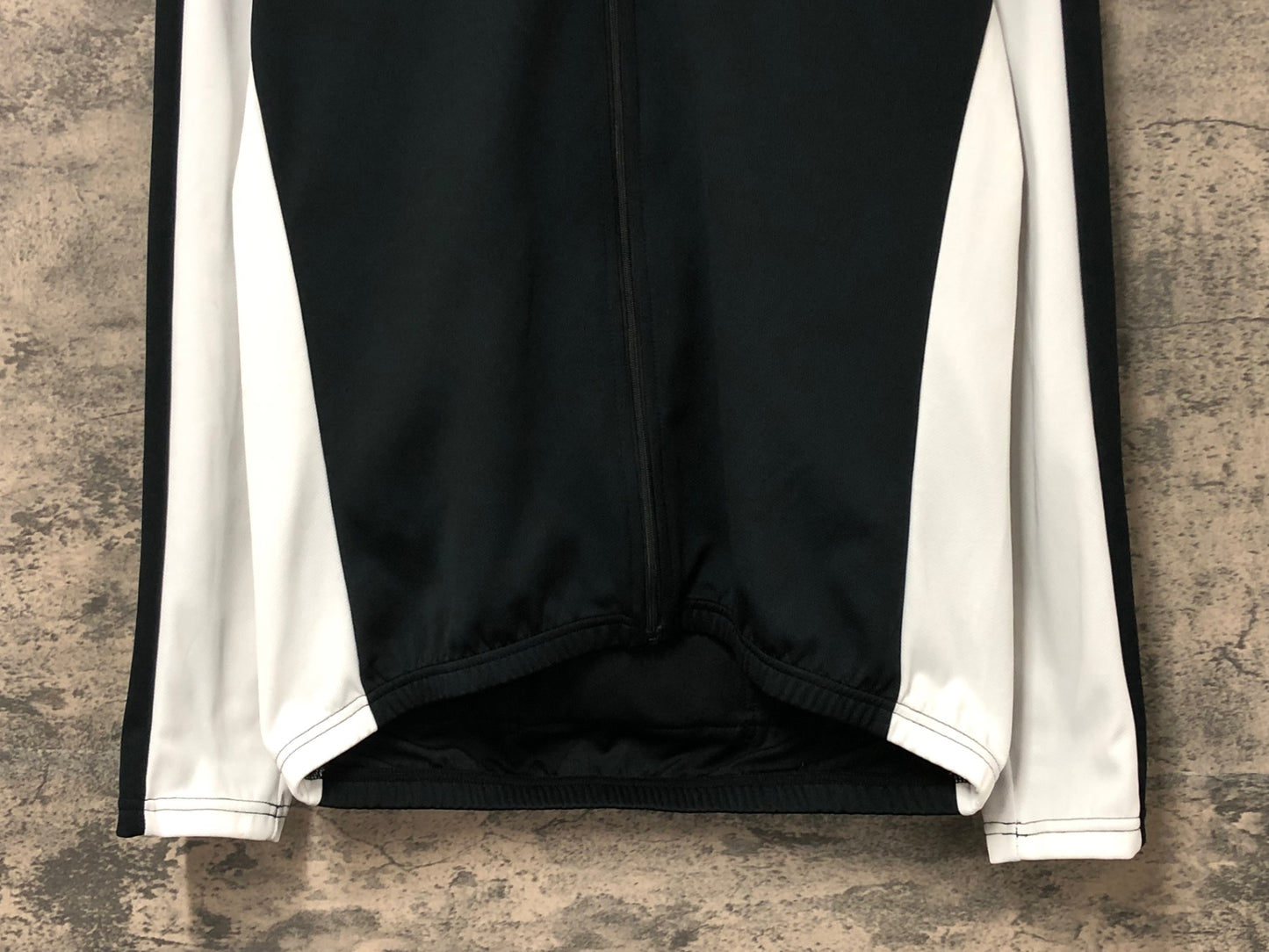 IY200 パールイズミ PEARLiZUMi 長袖 サイクルジャージ 白 黒 XL