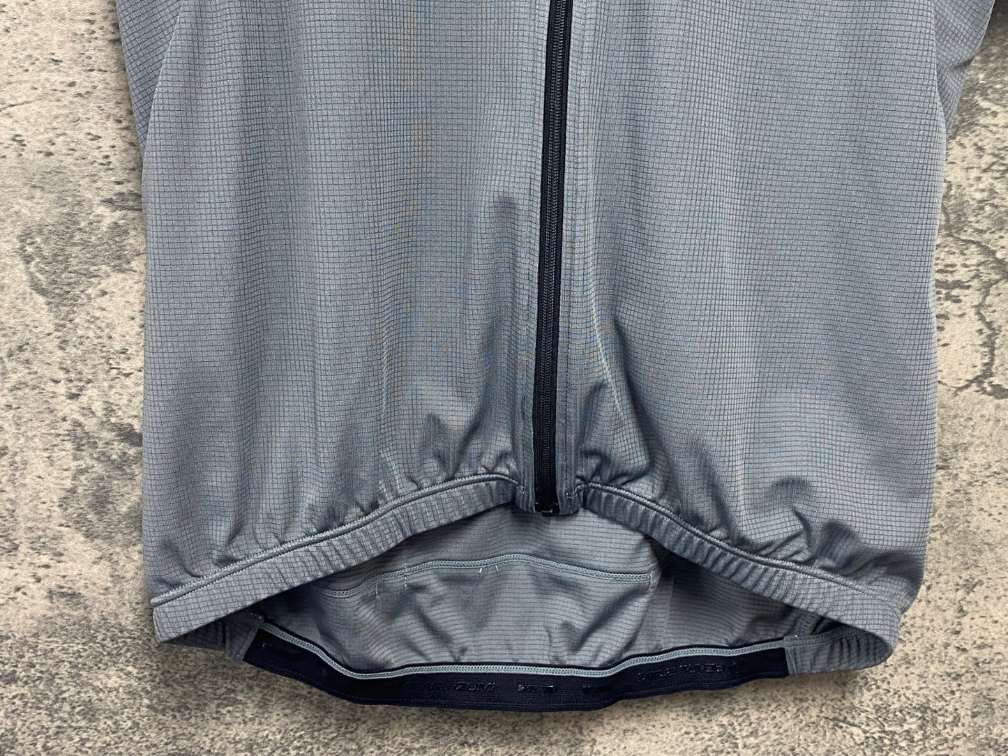 IY455 パールイズミ PEARL iZUMi 半袖 サイクルジャージ グレー L