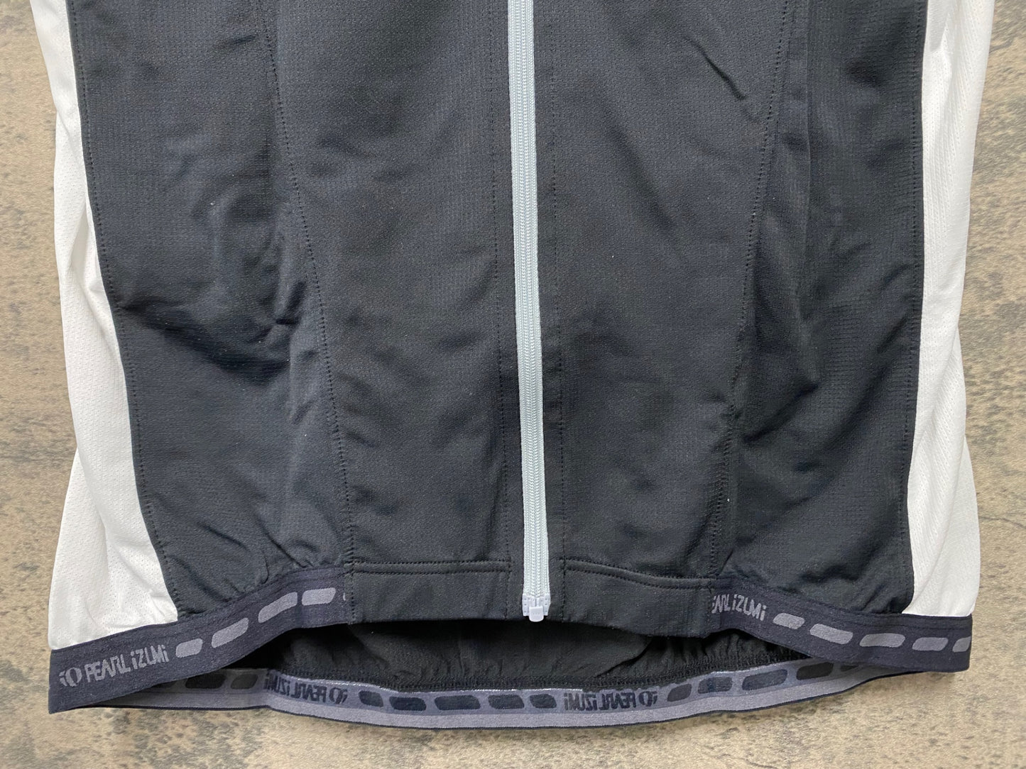 IQ013 パールイズミ Pearlizumi 半袖 サイクルジャージ L ブラック ホワイト