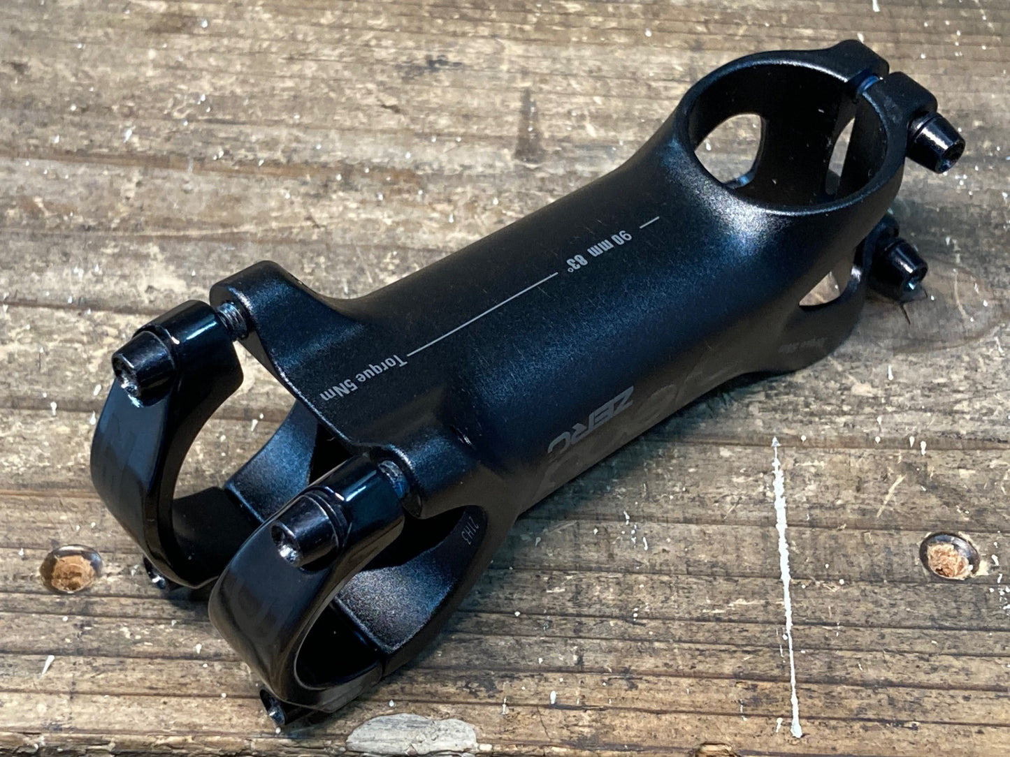 IQ544 デダ Deda ZERO2 アルミステム 黒 Φ31.7 OS 90mm 83°
