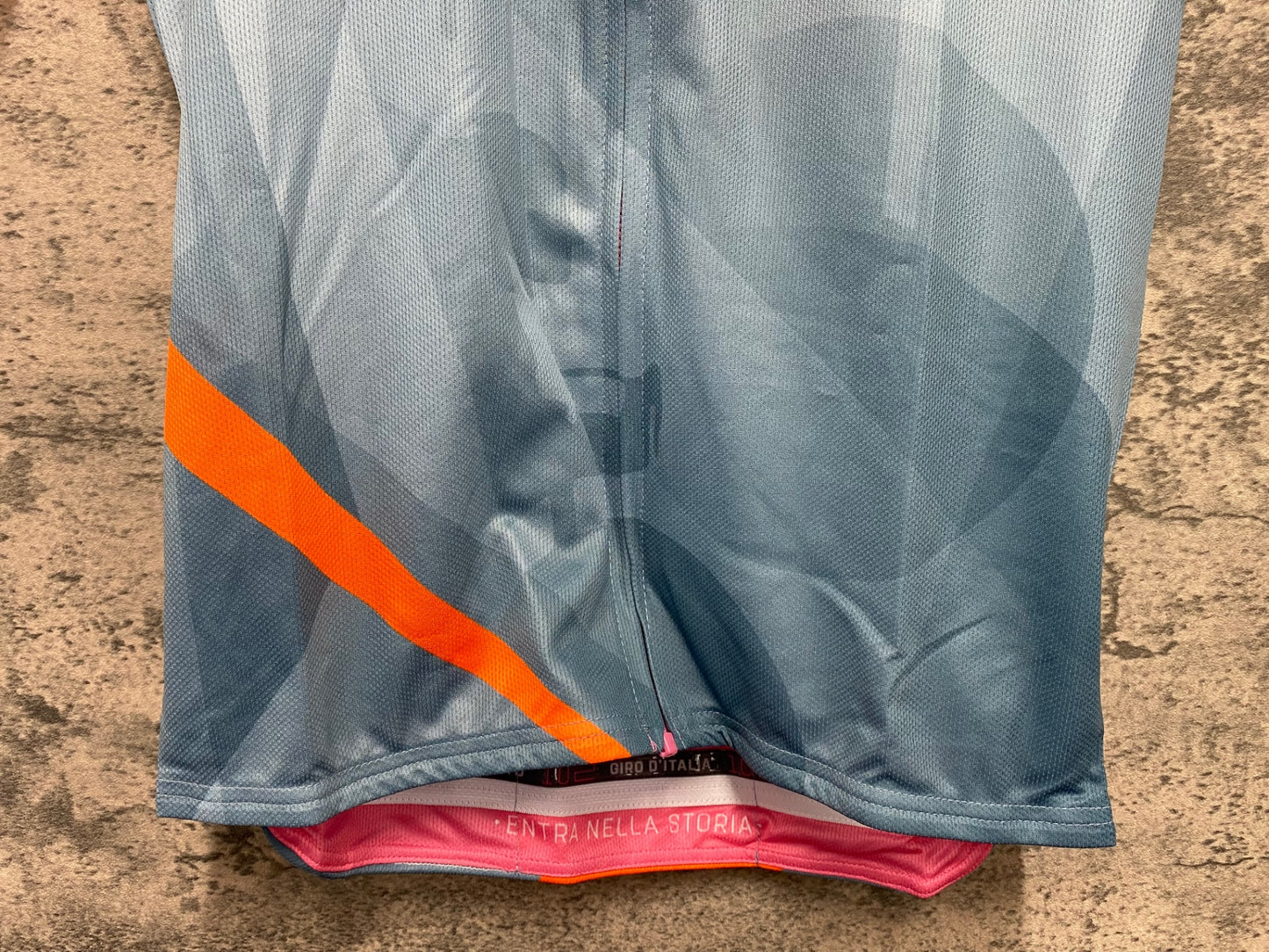 IY888 カステリ CASTELLI 半袖 サイクルジャージ 水 オレンジ S Giro d'Italia