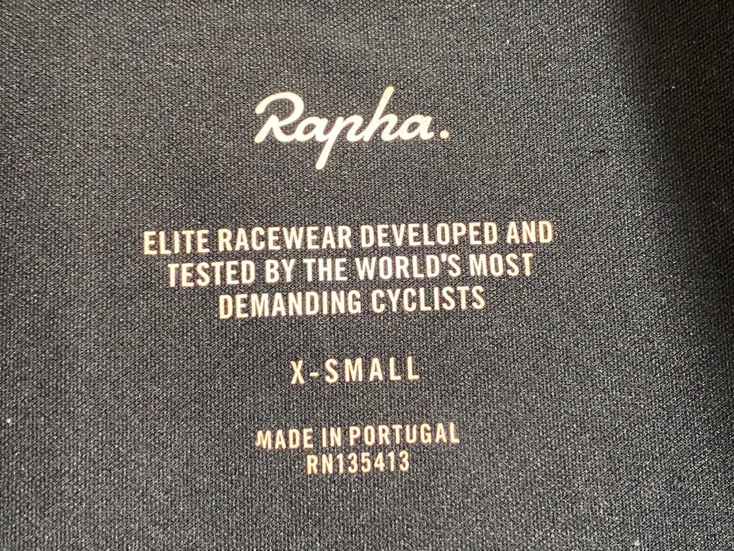 HU514 ラファ Rapha PRO TEAM MID WEIGHT JERSEY 半袖 サイクルジャージ 黒 XS