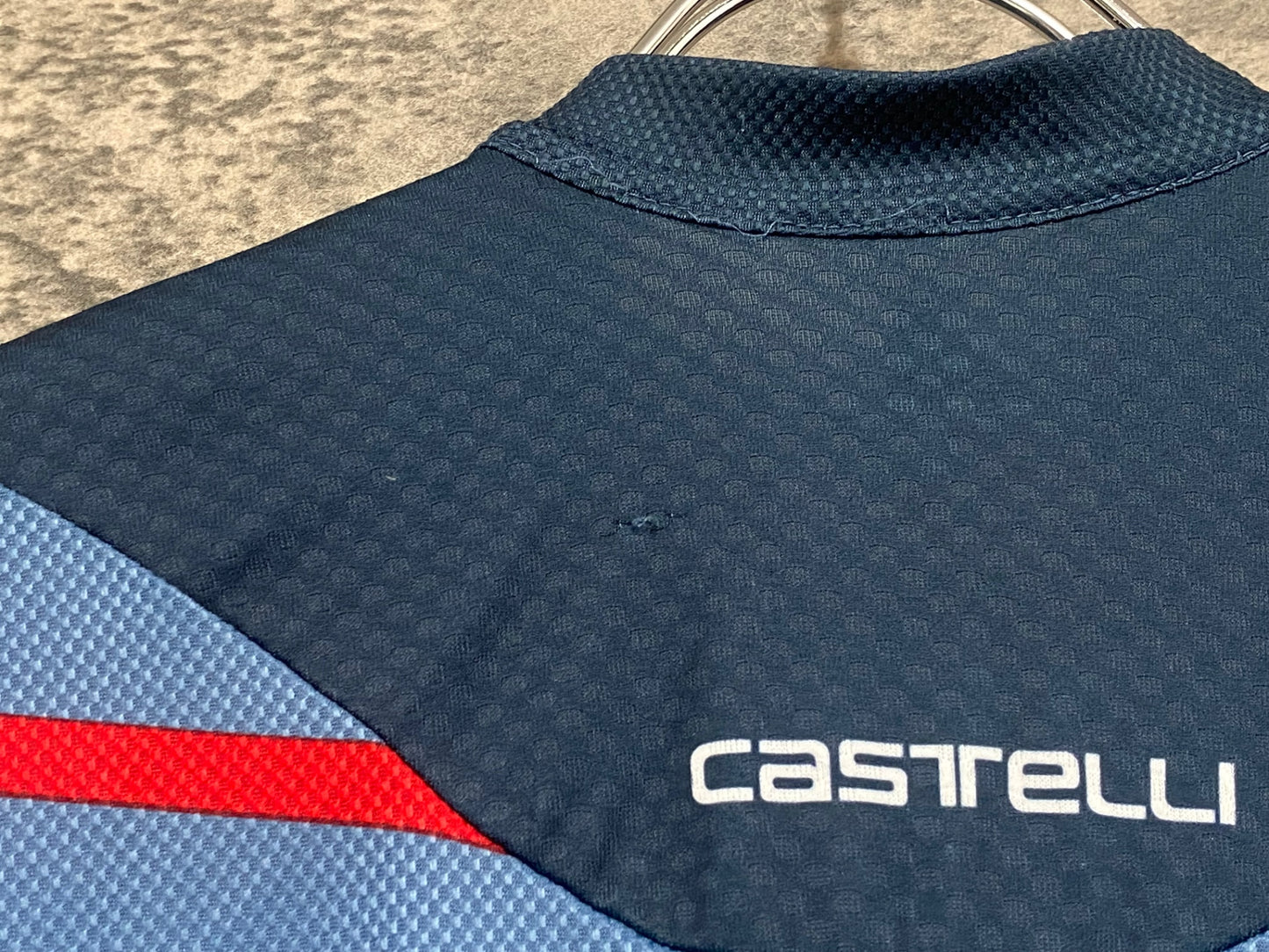 IZ060 カステリ CASTELLI 半袖 サイクルジャージ ターコイズ L