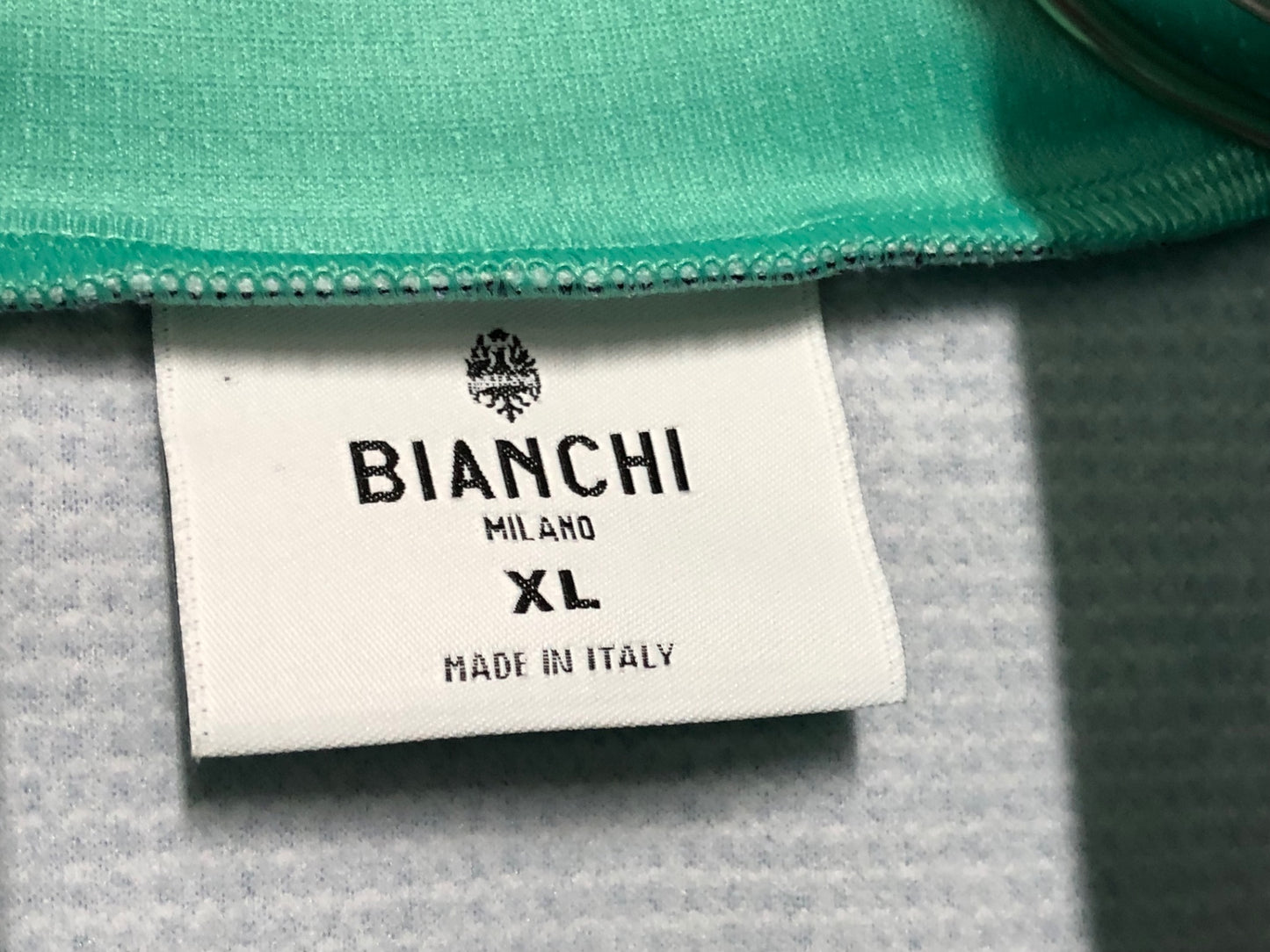 IP661 ビアンキ BIANCHI 長袖 サイクルジャージ 黒 XLサイズ