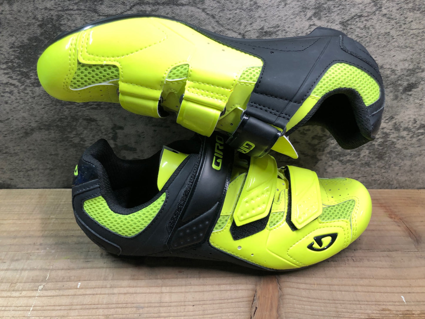 IO957 ジロ GIRO トレブル TREBLE ビンディングシューズ SPD-SL 黄 EU41