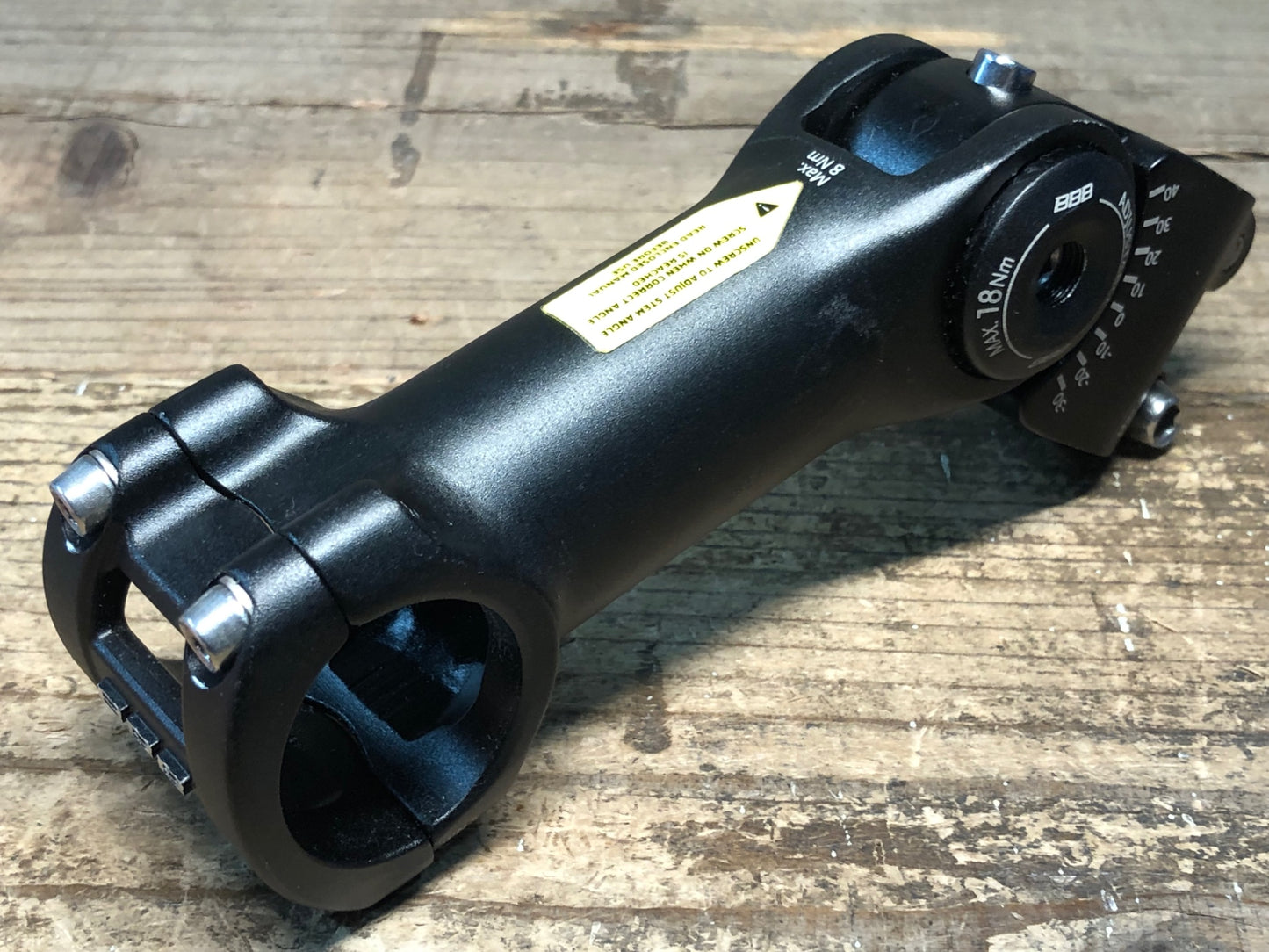 JA690 BBB アジャスタブルステム 黒 Φ31.8 OS 130mm