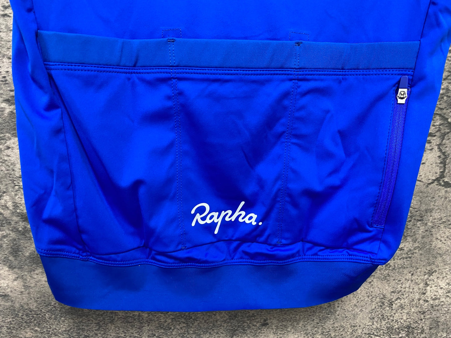 IY747 ラファ Rapha CORE JERSEY 半袖 サイクルジャージ 青 S