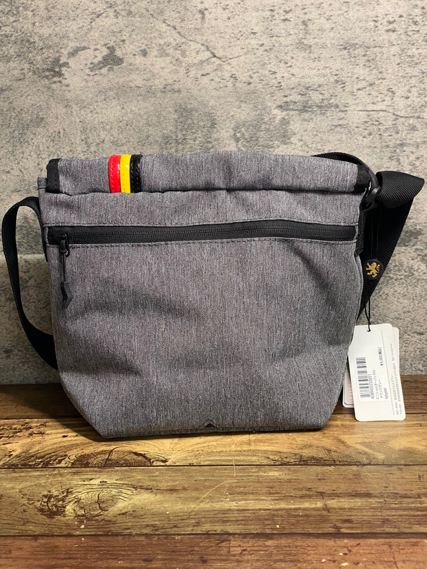 JB439 カペルミュール KAPELMUUR ショルダーバッグ V3 グレー ※タグ付き、タバコ臭あり