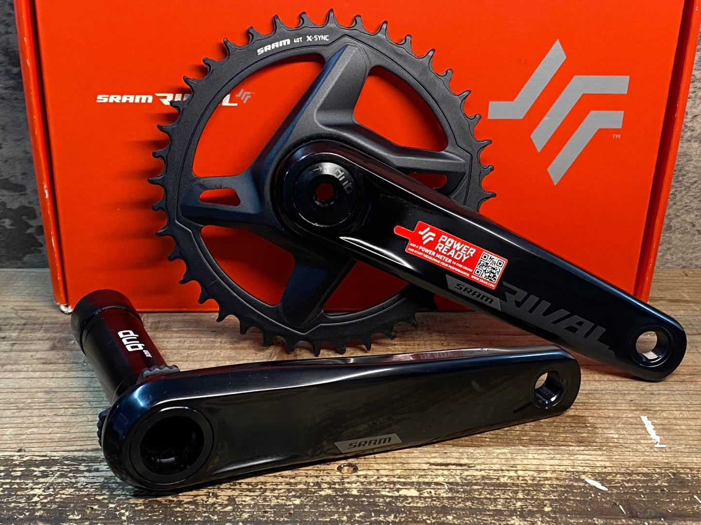 JA759 スラム SRAM ライバル RIVAL クランクセット シングル 40T 170mm 12S DUB
