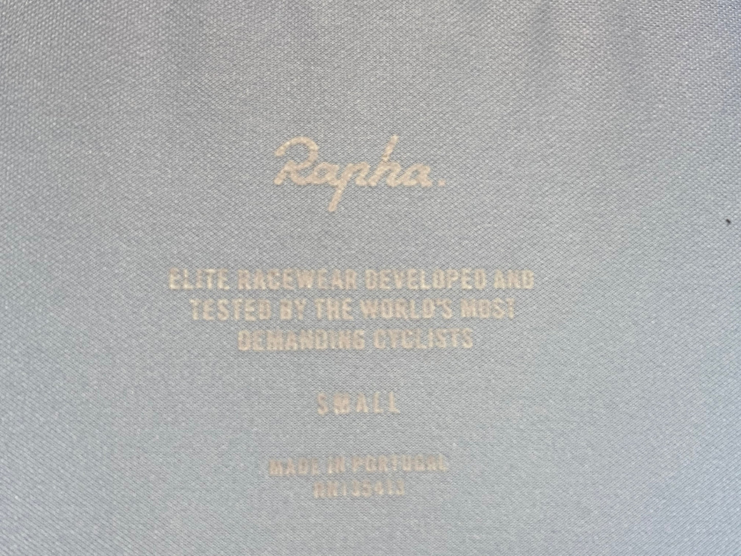 HY523 ラファ Rapha プロチームミッドウェイトジャージ PRO TEAM MID WEIGHT JERSEY 水色 S ※汚れ