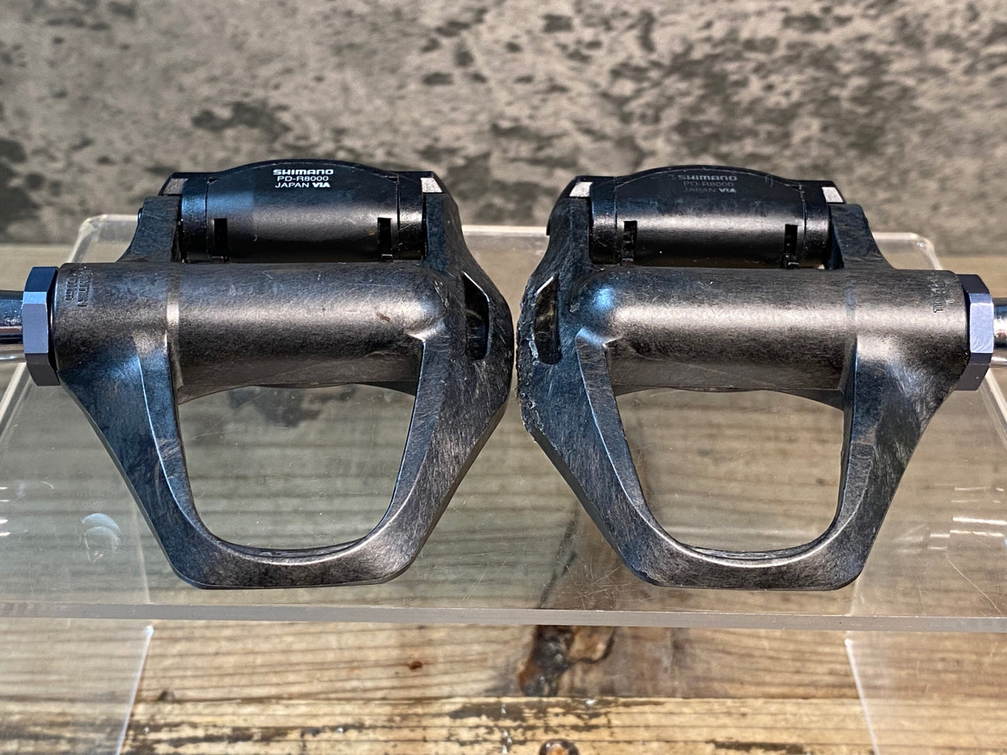 IW137 シマノ SHIMANO アルテグラ ULTEGRA PD-R8000 ビンディングペダル ※プレート欠品