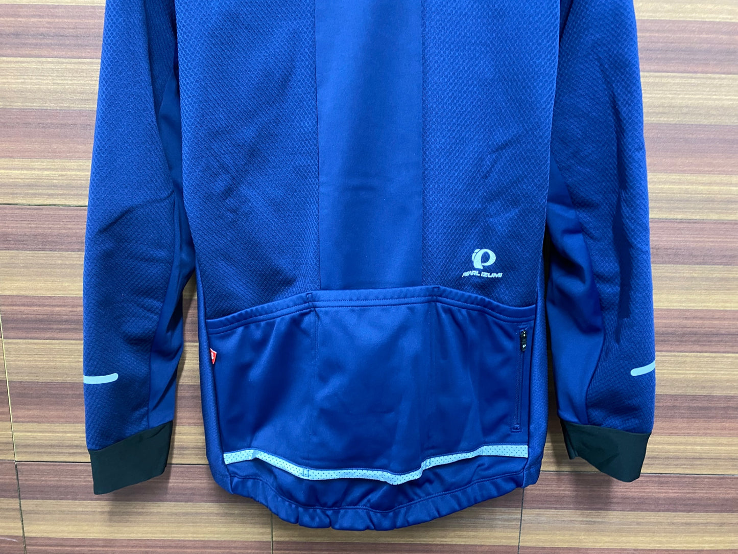 IP341 パールイズミ PEARL iZUMi 長袖 サイクルジャケット ネイビー M 裏起毛
