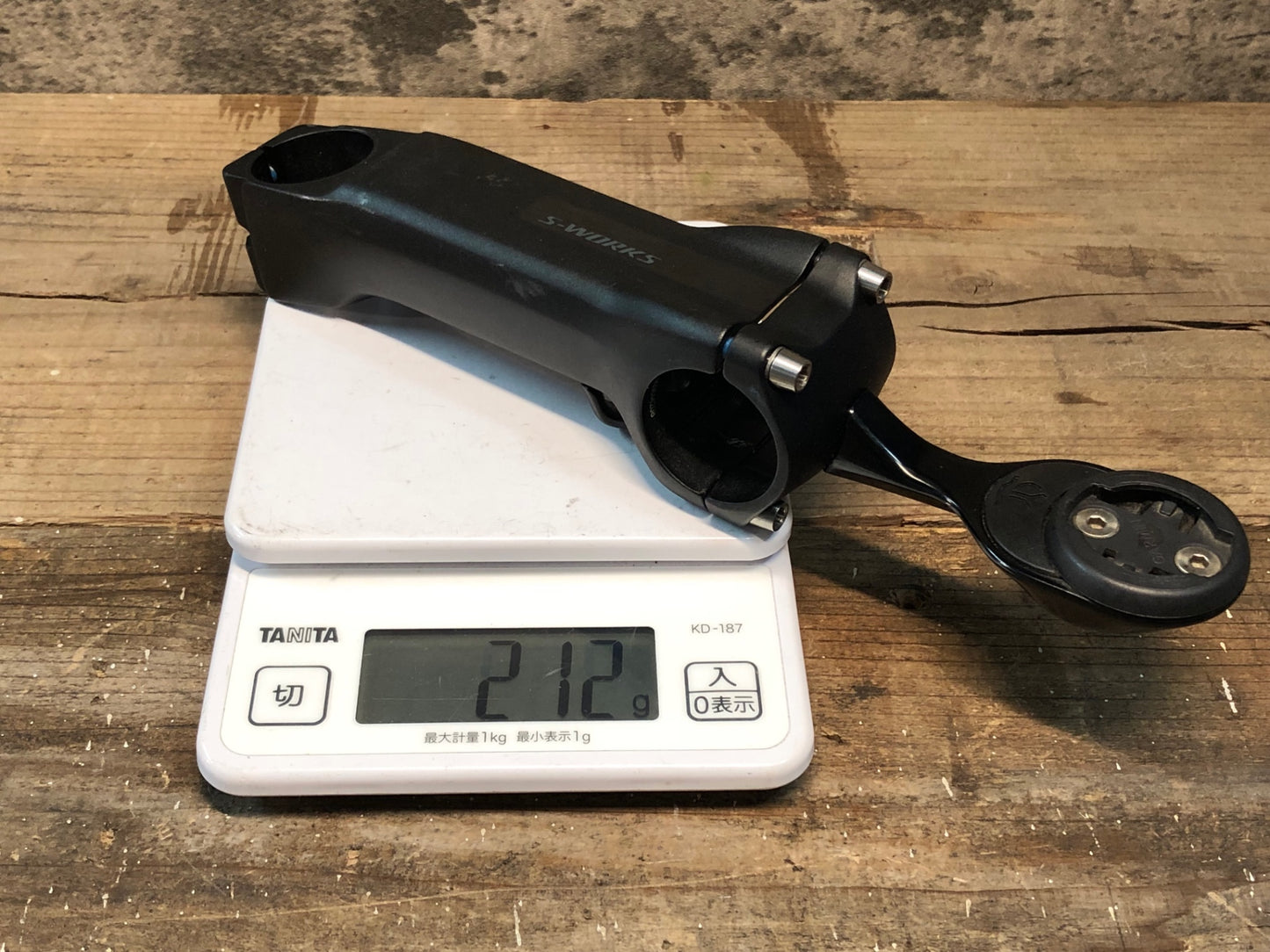IP500 スペシャライズド SPECIALIZED エスワークス S-WORKS TARMAC STEM 黒 120mm Φ31.8 OS 6° マウント付属
