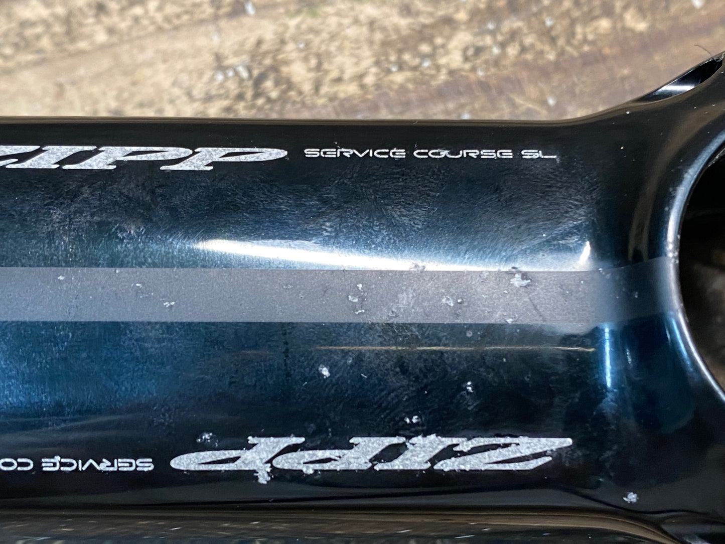 IX488 ジップ ZIPP SERVICE COURSE SL アルミ ステム 100mm Φ31.8 6° OS 黒