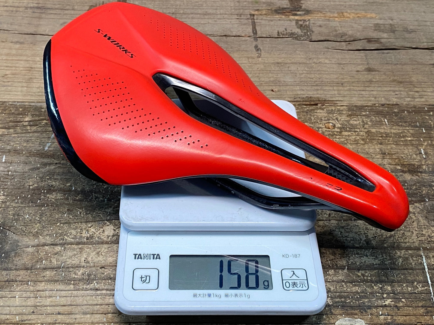 IW563 スペシャライズド SPECIALIZED S-WORKS POWER サドル fact CARBON 143mm レッド