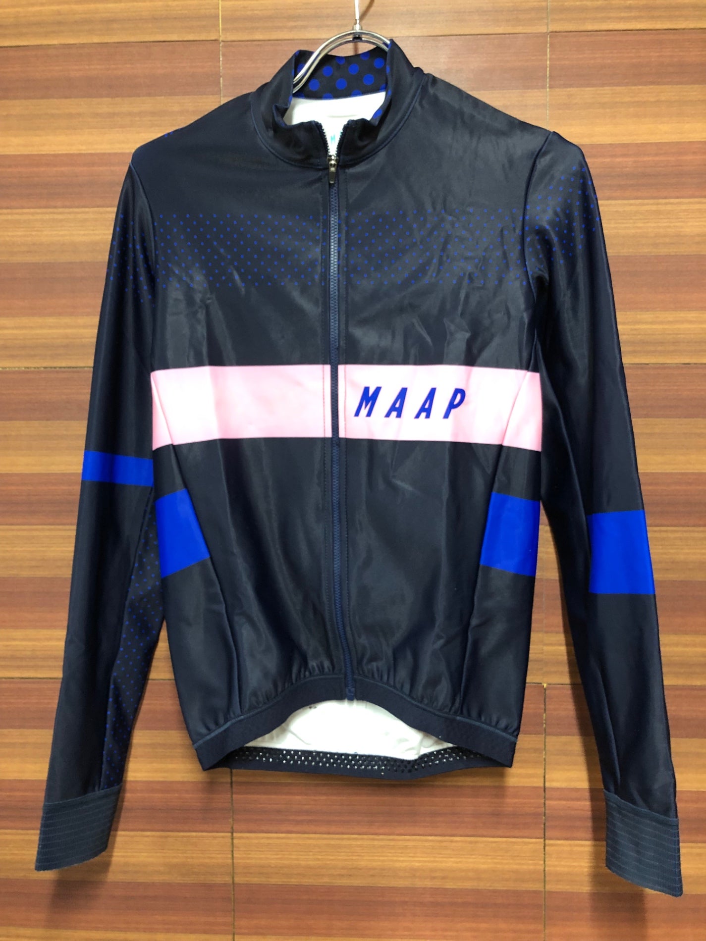 IM440 マープ MAAP PRO FIT JERSEY 半袖 サイクルジャージ ネイビー XS