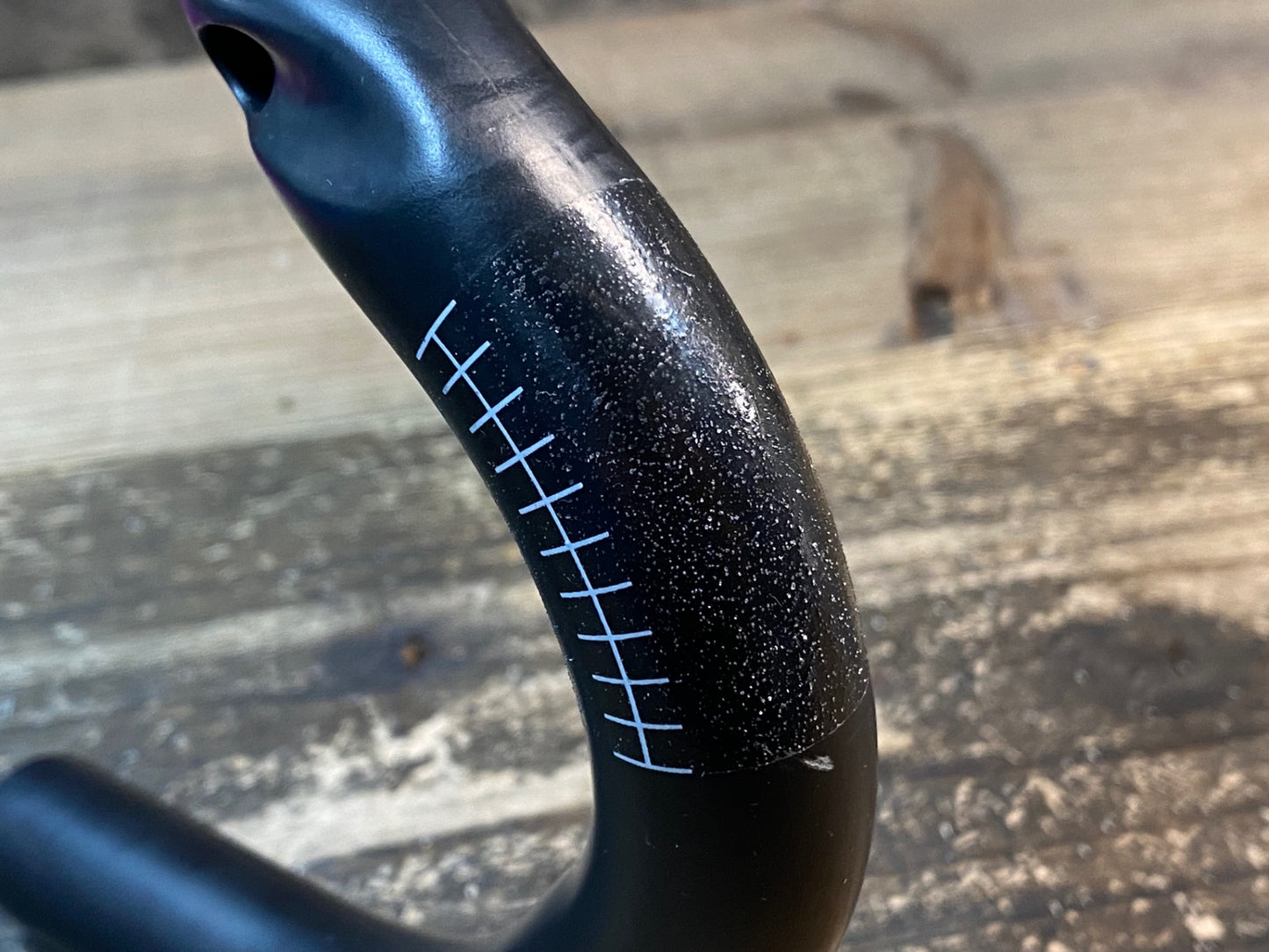 IW449 ジップ ZIPP SL70 AERO カーボン ドロップハンドル ブラケットC-C380mm Φ31.8 ※凹みのためジャンク