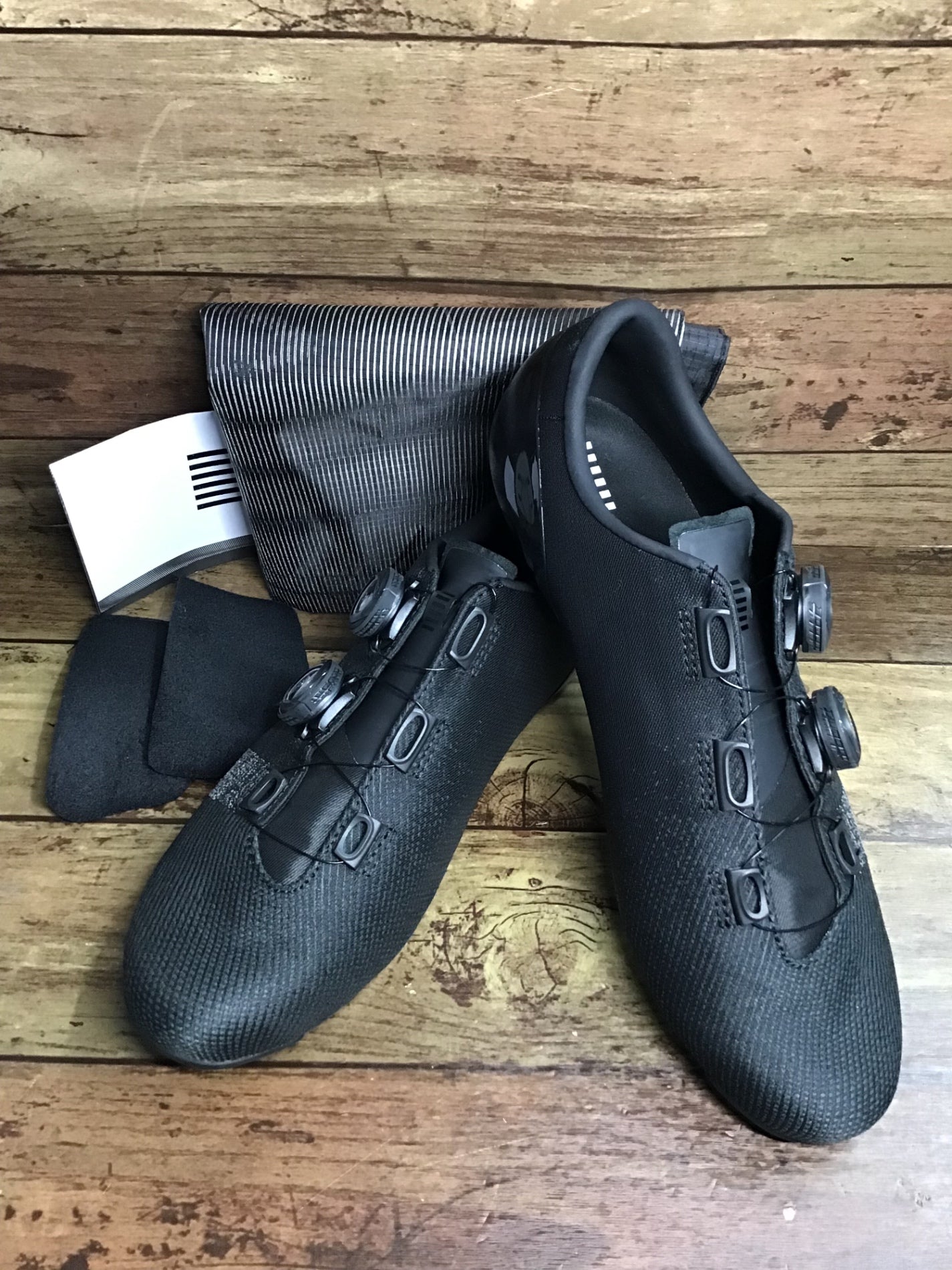 HW893 ラファ Rapha PRO TEAM SHOE ビンディングシューズ 黒 EU42.5 SPD-SL ※ソール小傷あり、擦れ