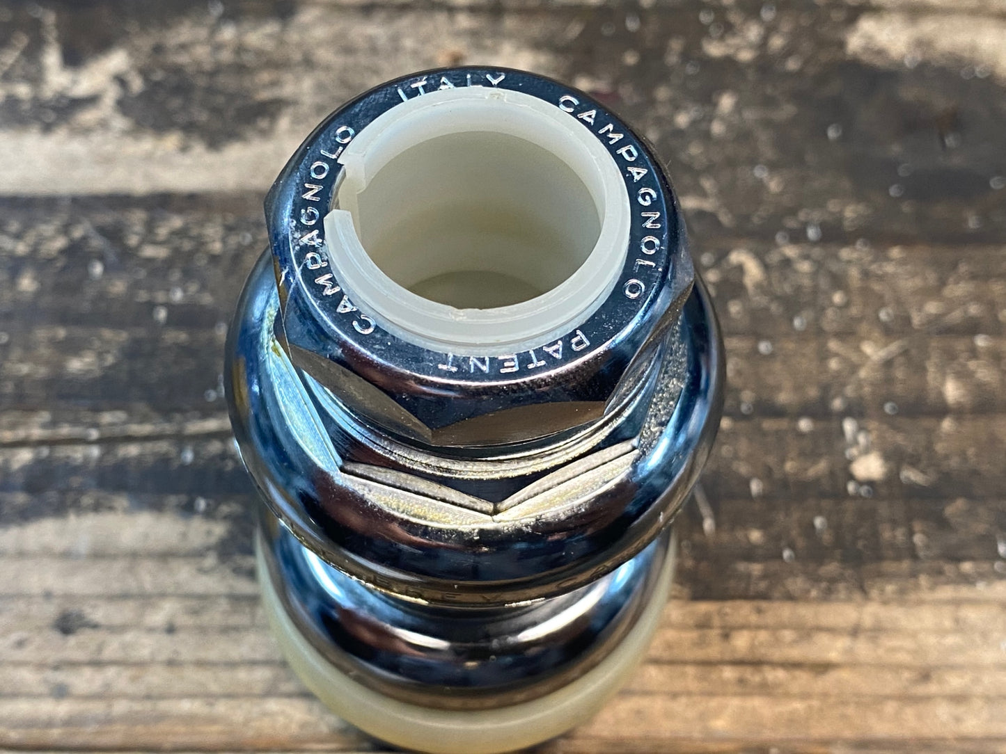 IO822 カンパニョーロ CAMPAGNOLO RECORD STRADA 鉄製 ヘッドセット 1インチスレッド 未使用