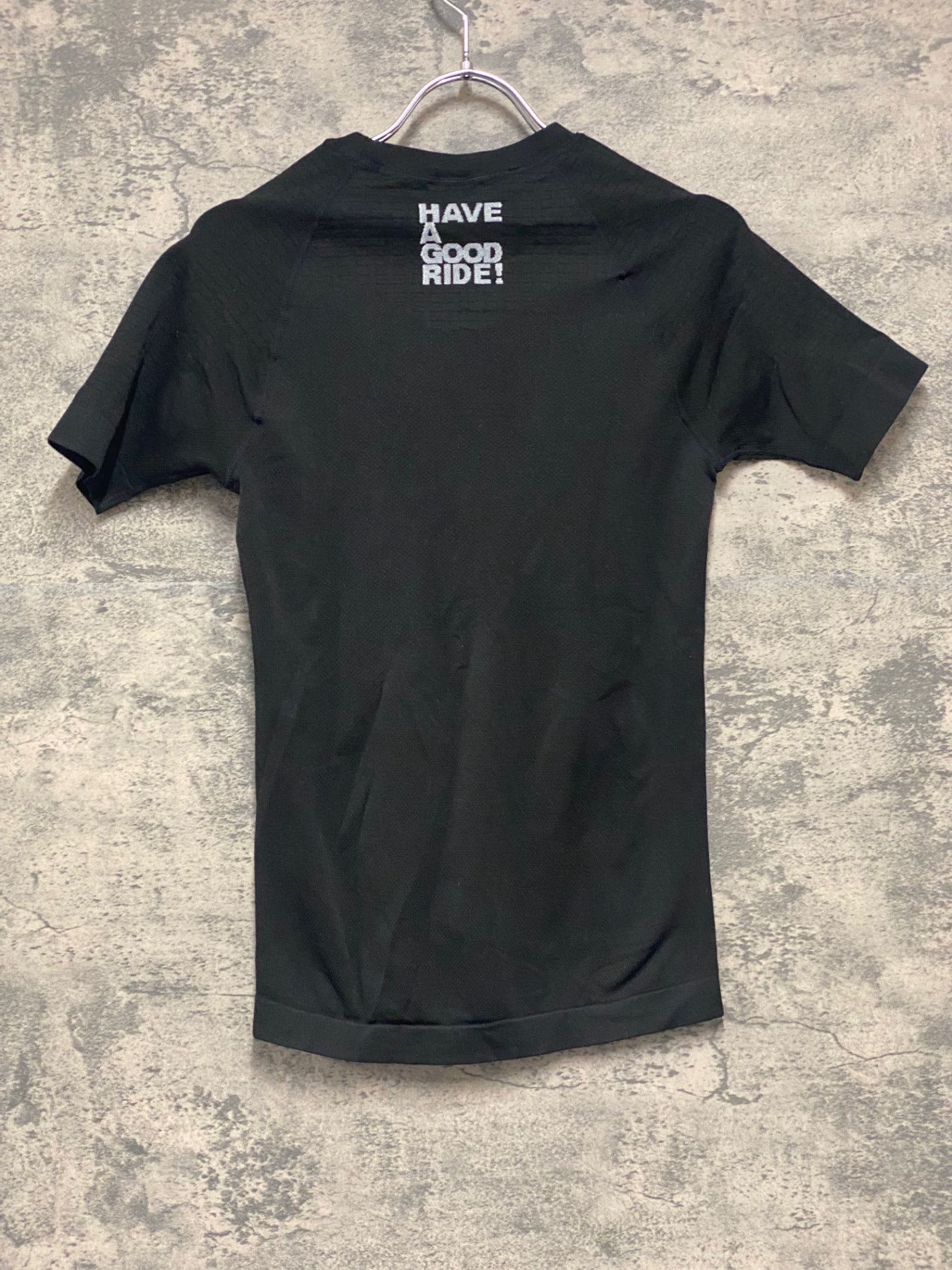 IY240 アソス assos 半袖 ベースレイヤー 黒 SIZE1 CLIMACODE2/3 SPRING FALL