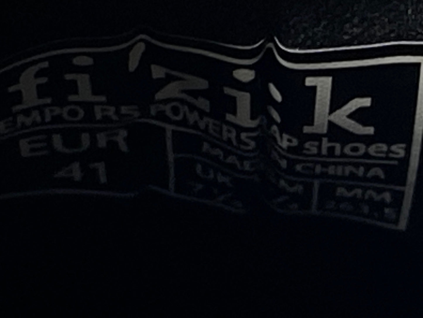 JD173 フィジーク fizik TEMPO R5 POWERSTRAP SHOES ビンディングシューズ 白 SPD-SL EU41