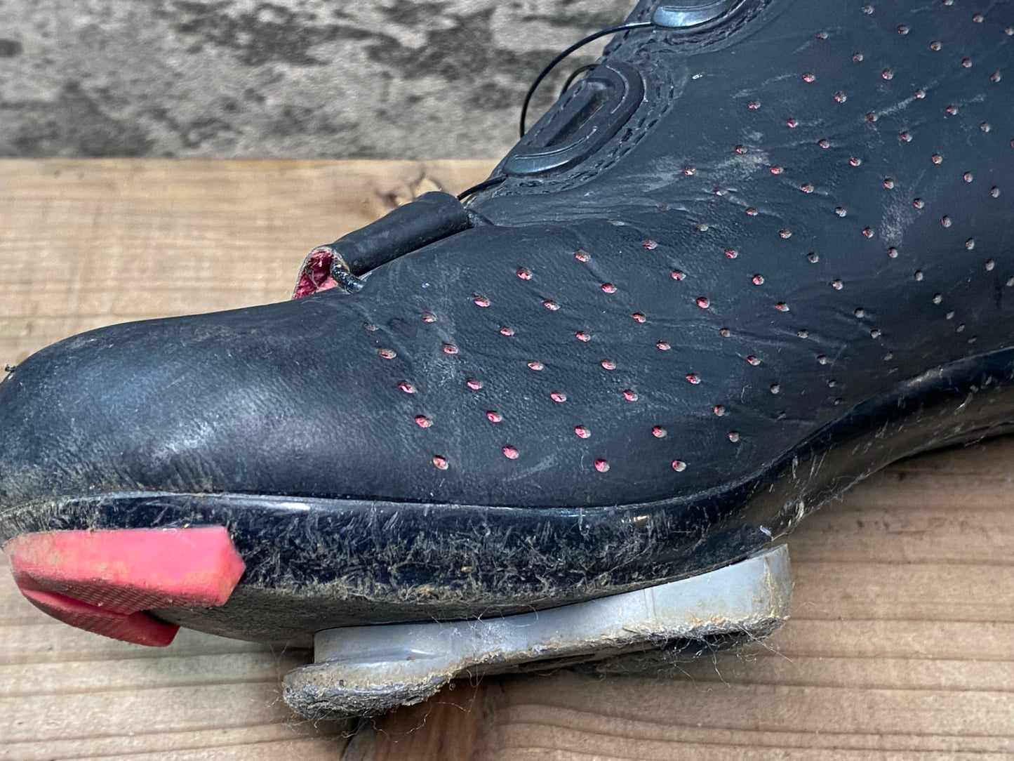 IO948 フィジーク fizik テンポ TEMPO R5 OVERCURVE SHOES ビンディングシューズ 黒 ピンク EU37 ※ソール傷