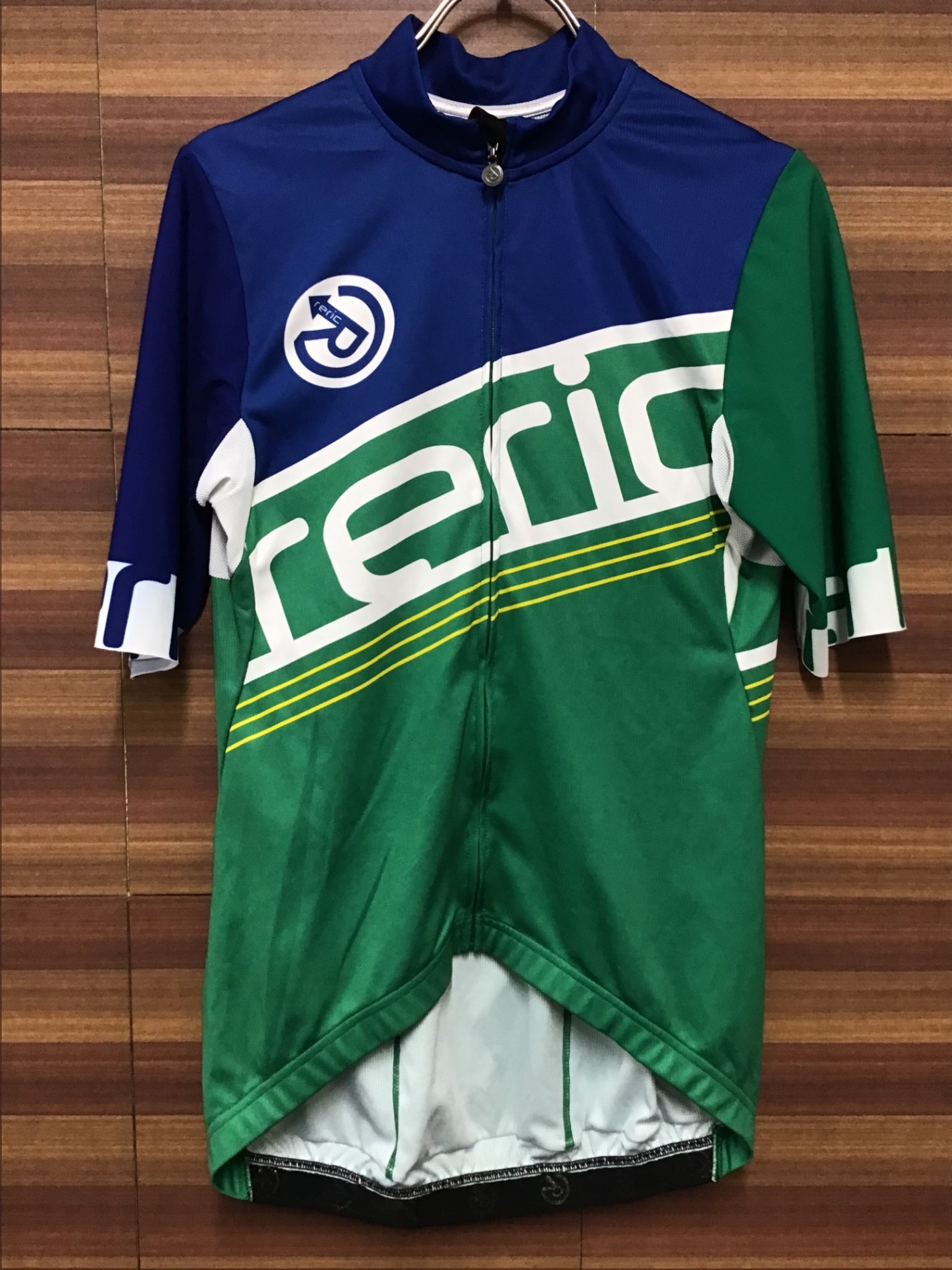 HS458 レリック reric 半袖 サイクルジャージ XLサイズ 緑 青 – BICI