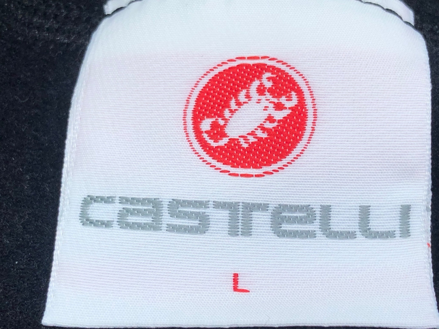 JA599 カステリ CASTELLI ニーウォーマー 黒 L 裏起毛