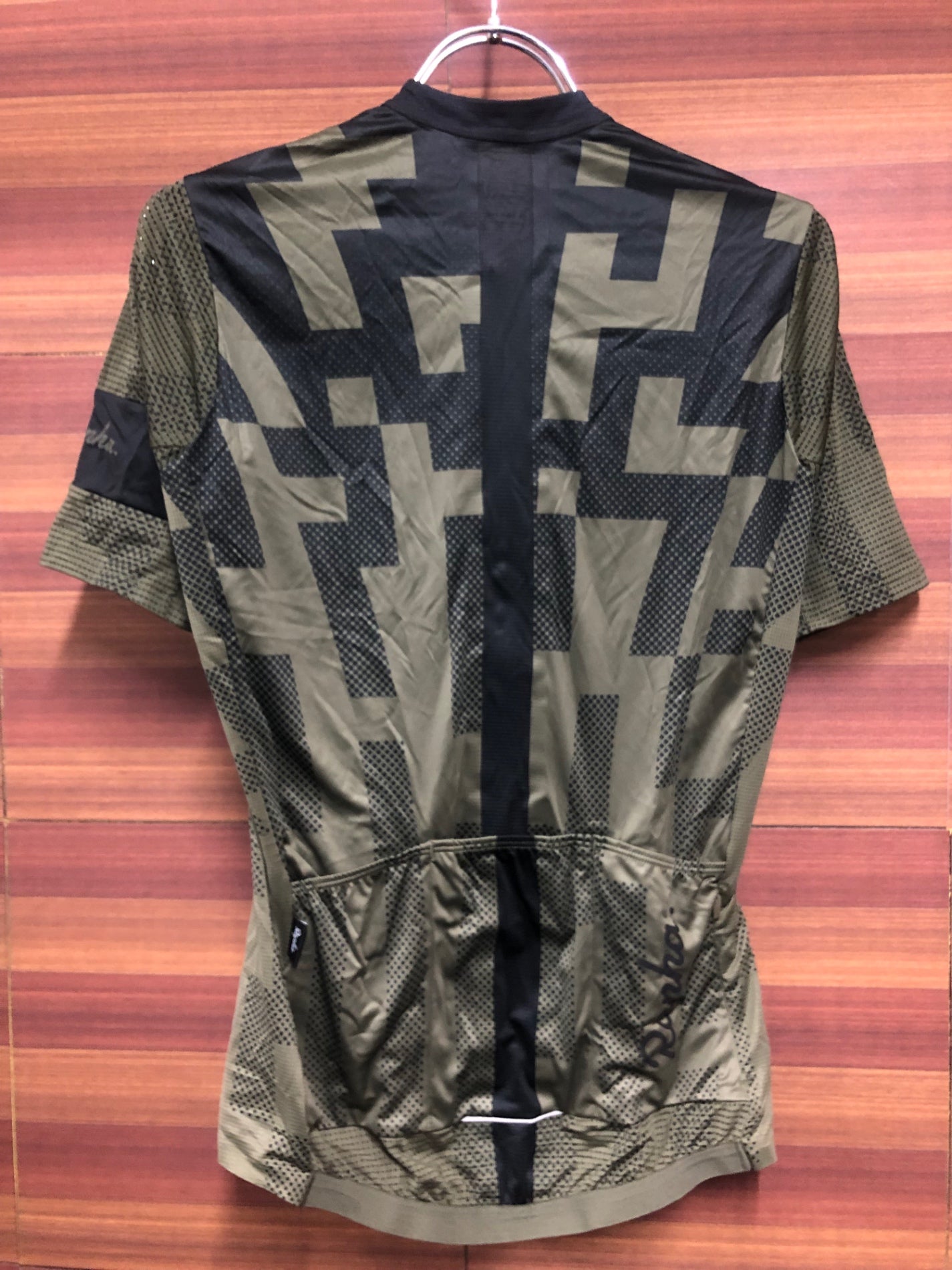 IQ006 ラファ Rapha WOMEN'S BREVET JERSEY 半袖 サイクルジャージ オリーブ S