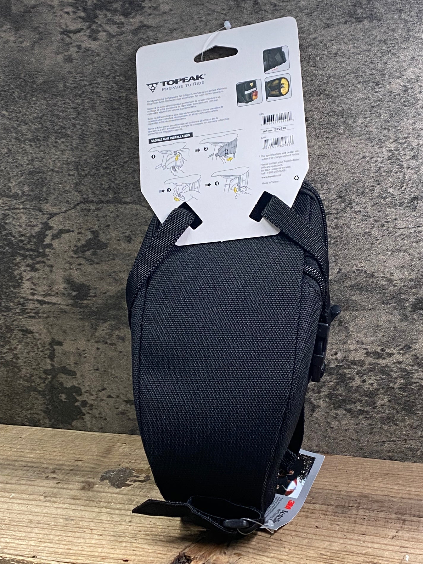 IV685 TOPEAK AERO WEDGE PACK サドルバッグ ブラック L
