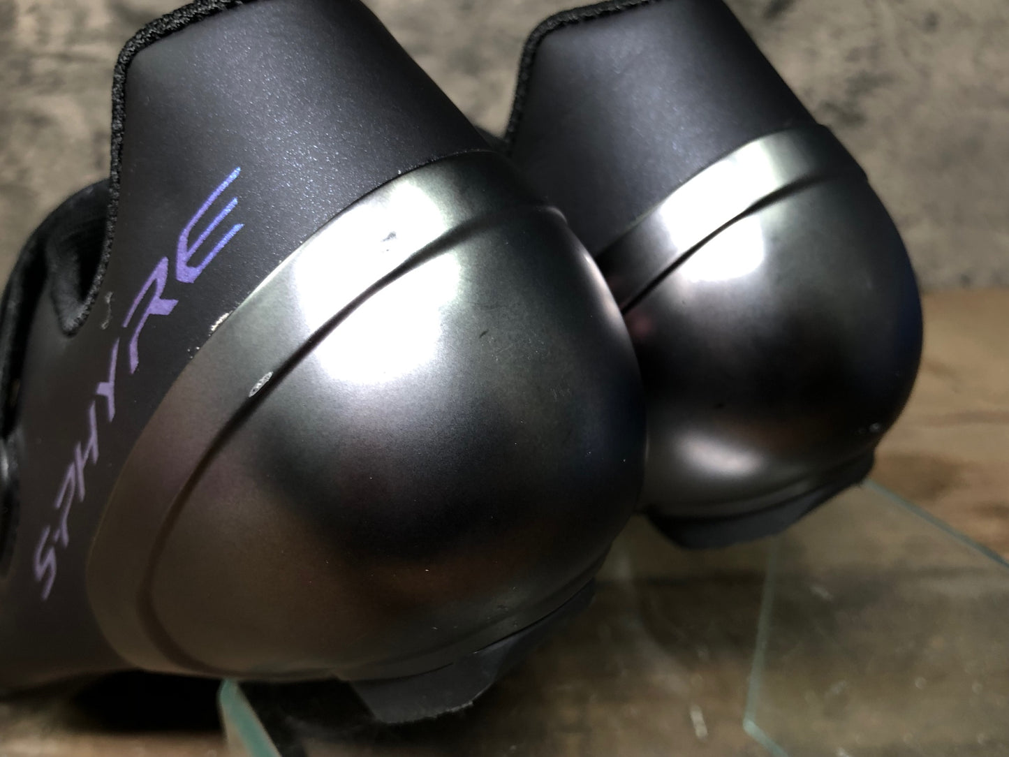 IO379 シマノ SHIMANO エスファイア S-PHYER SHRC902M ビンディングシューズ 黒 EU41 SPD-SL