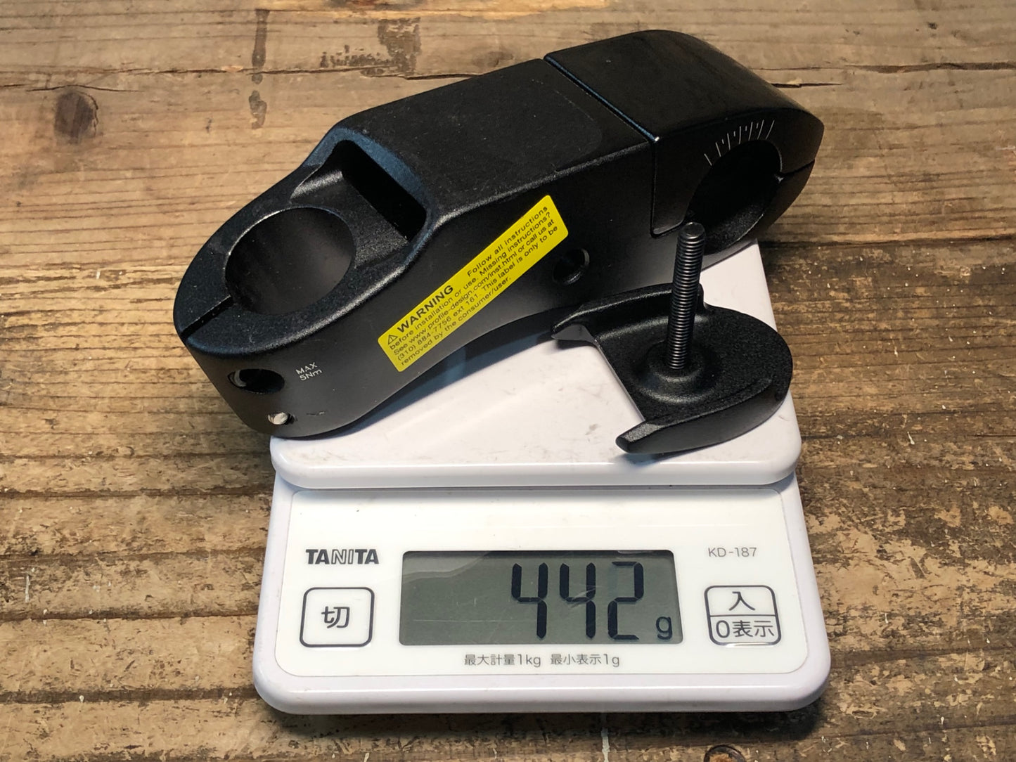 JA693 プロファイルデザイン PROFILE DESIGN AERIA STEM アルミ ステム OS 100mm Φ31.8