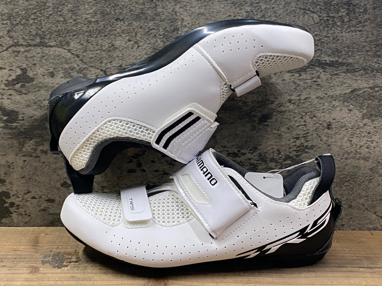 IP486 シマノ SHIMANO TR5 SH-TR500 ビンディングシューズ 白 EU40 SPD-SL ※新品未使用