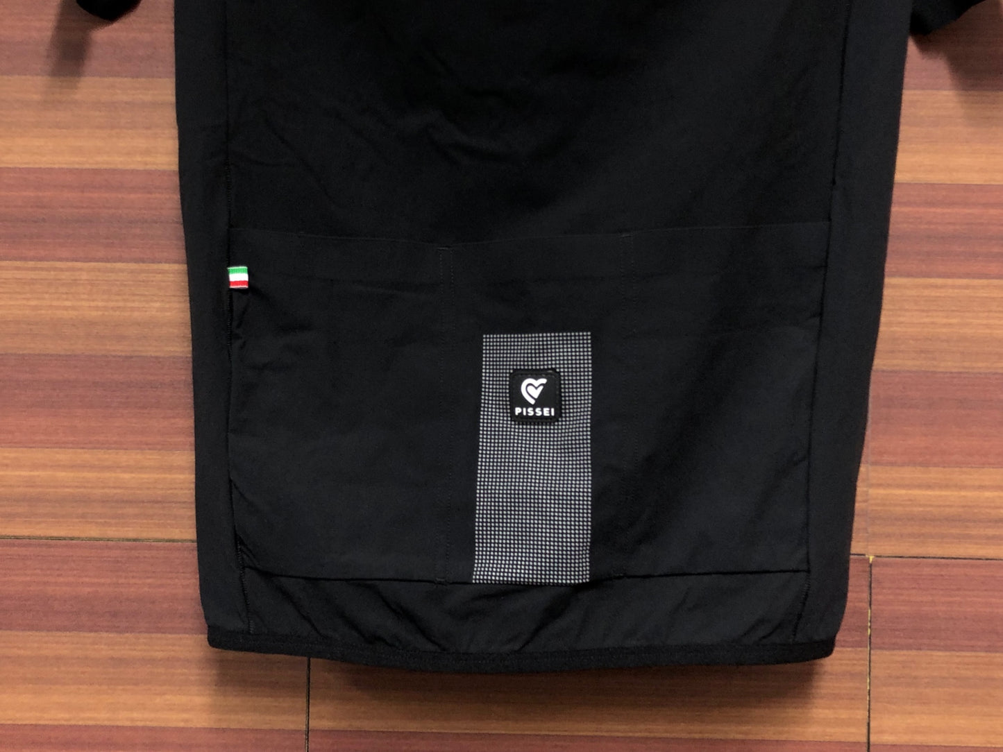 IP943 ピセイ PISSEI 半袖 サイクルジャージ 黒 1/XS CORRI COL CUORE