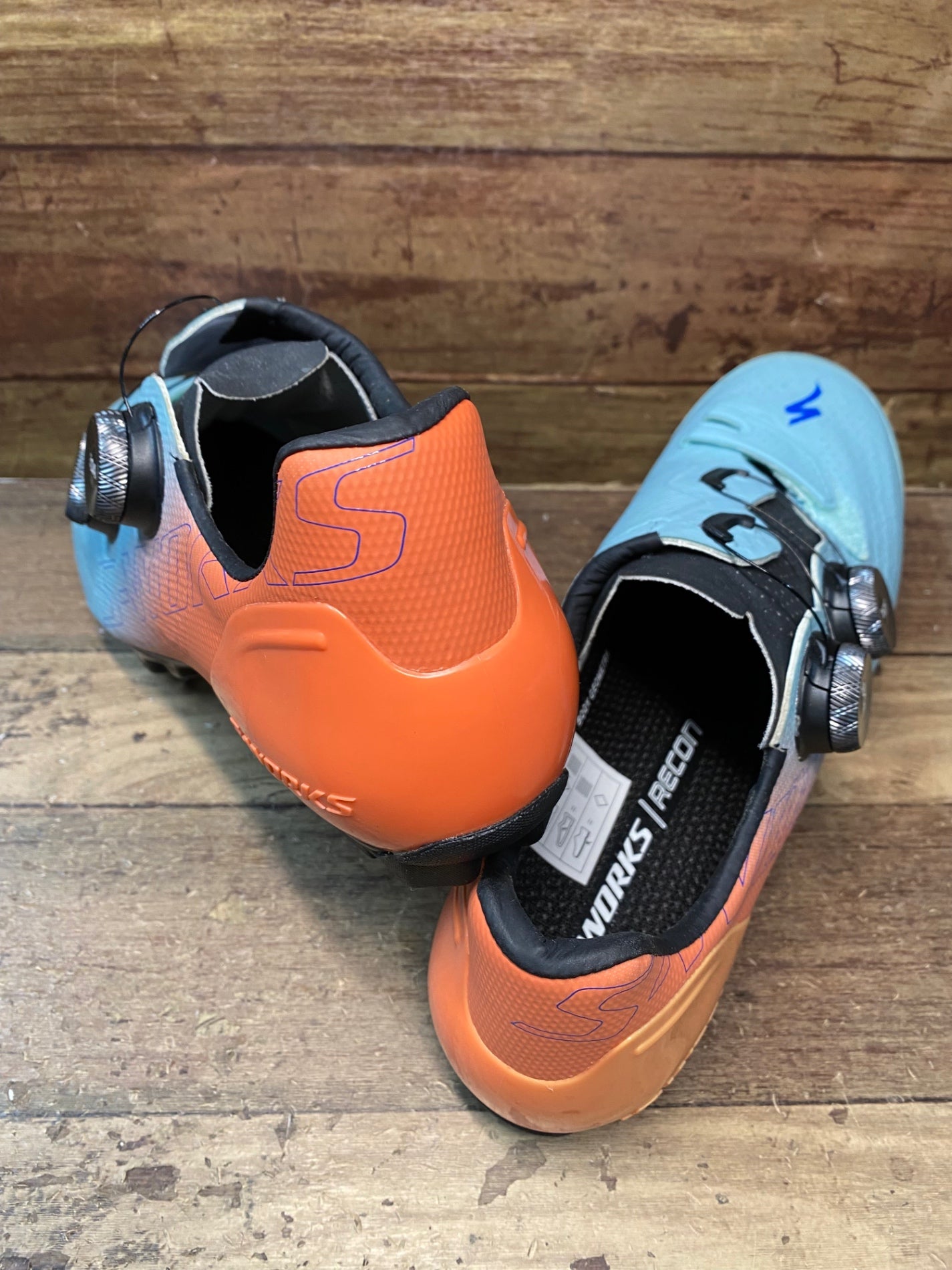 IN780 スペシャライズド SPECIALIZED S-WORKS レーコン RECON MTB SHOE ビンディングシューズ ARCTBLU_VIVCRL_SKYBLU SPD EU42
