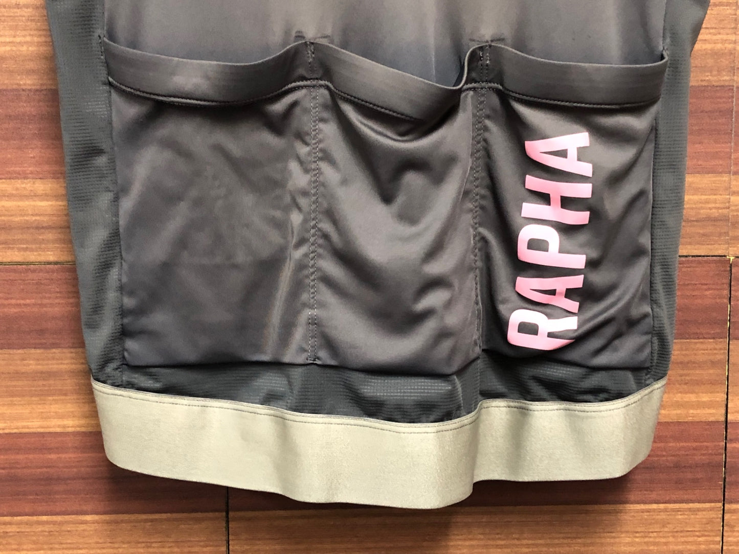 IP677 ラファ Rapha PRO TEAM TRANING JERSEY 半袖サイクルジャージ グレー M