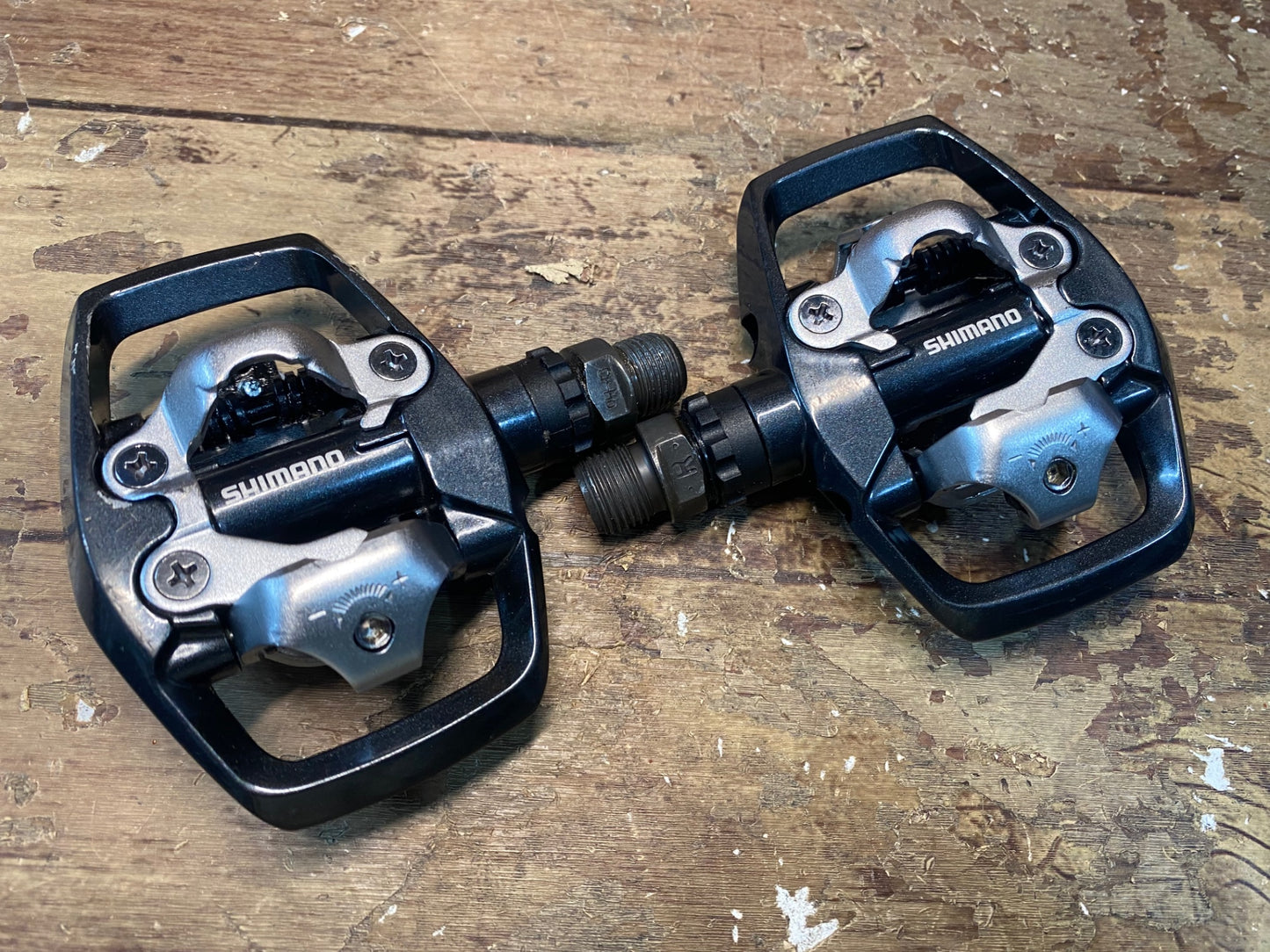 IH223 シマノ SHIMANO PD-ED500 ビンディングペダル SPD 黒