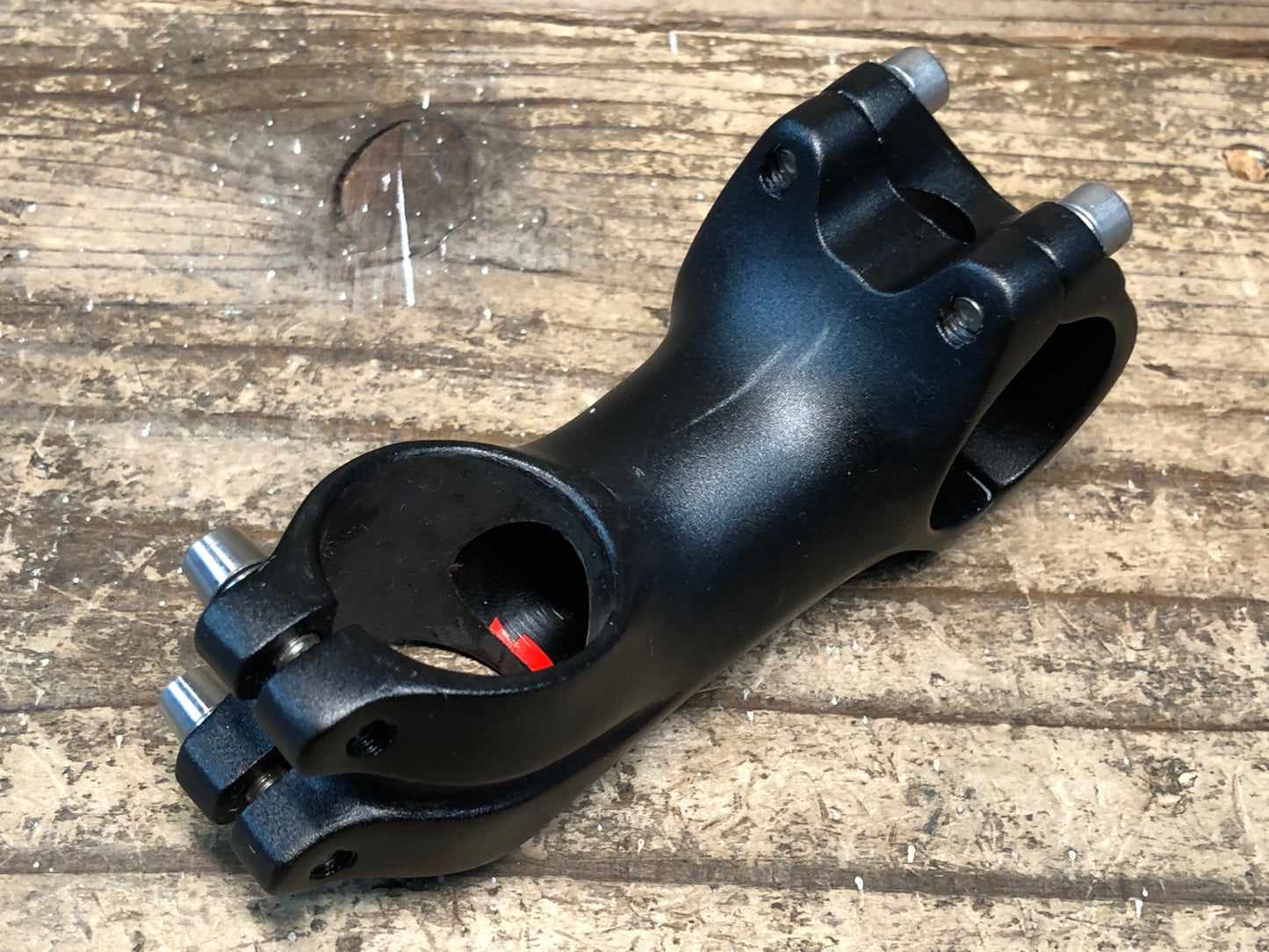 IP193 トーケン TOKEN MTX アルミ ステム 黒 赤 60mm Φ31.8 OS