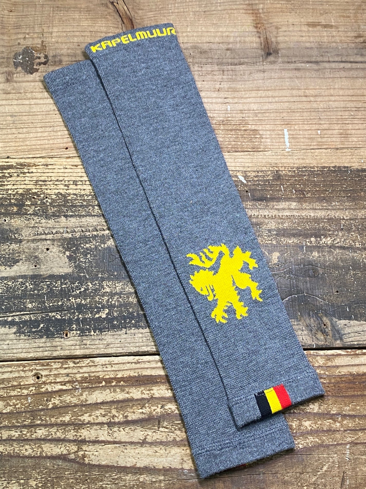 JC277 カペルミュール KAPELMUUR ニット アームウォーマー L/XL グレー