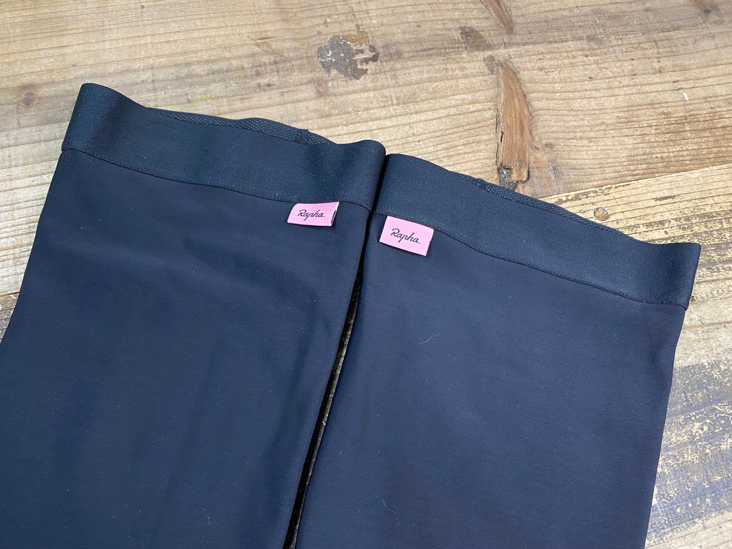 JB698 ラファ RAPHA THERMAL KNEE WARMER ニーウォーマー 黒 S