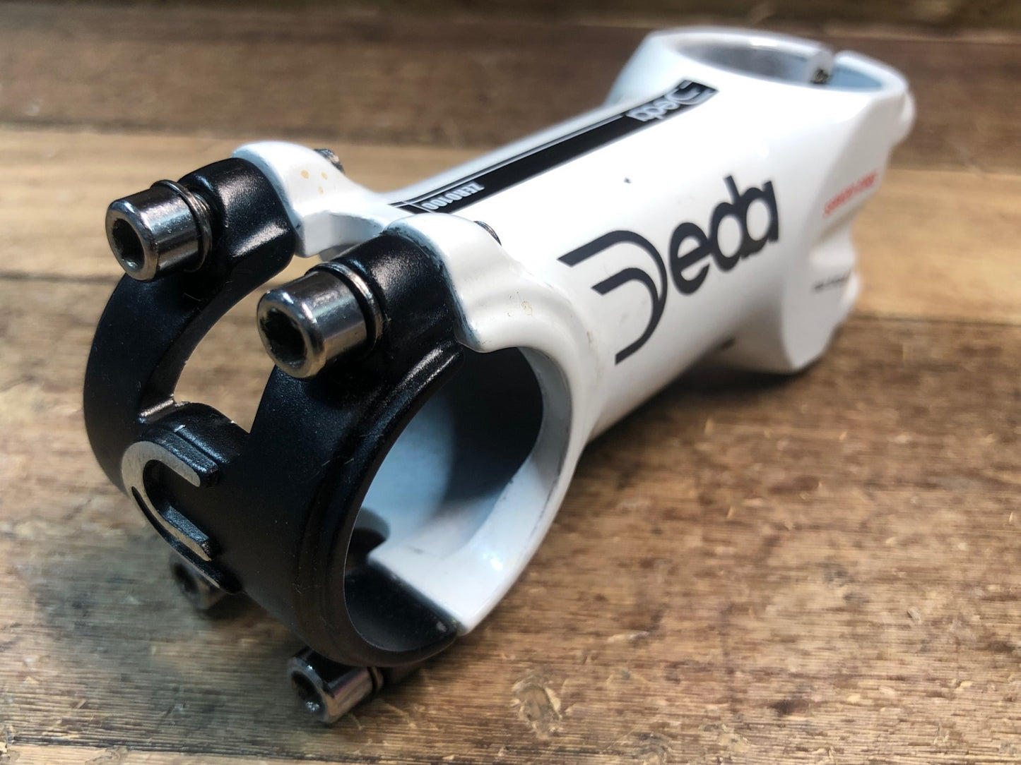 IM556 デダ Deda ゼロ ZERO 100 SERVIZIO CORSE アルミステム 白 80mm Φ31.7 OS