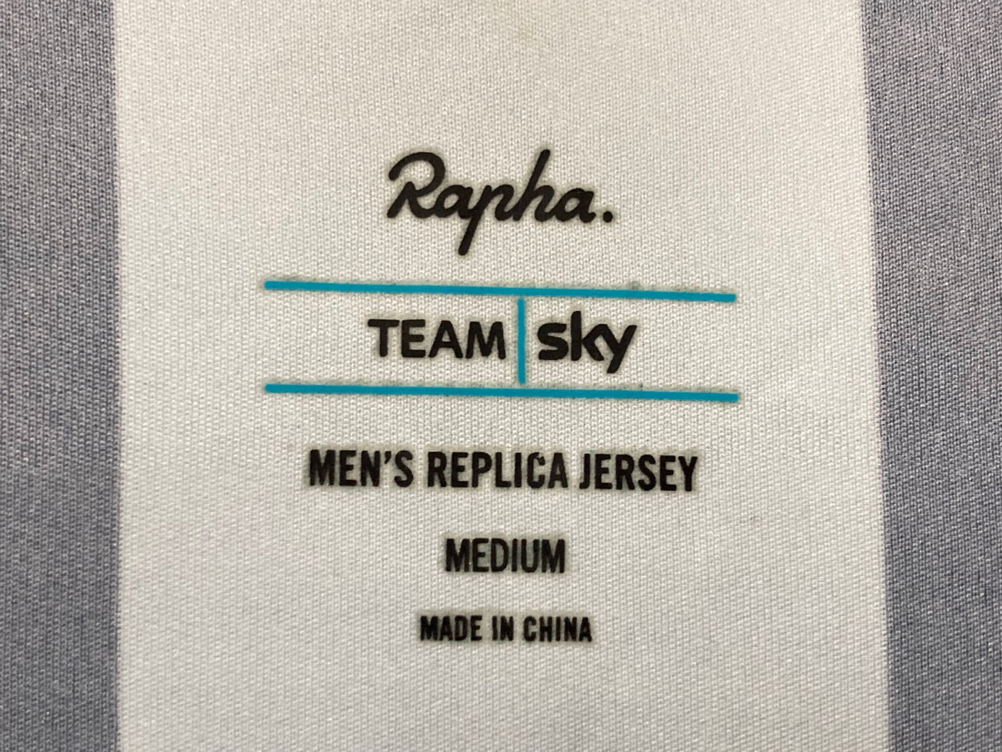 IX924 ラファ Rapha MEN'S REPLICA JERSEY 半袖サイクルジャージ 黒 M TEAM SKY