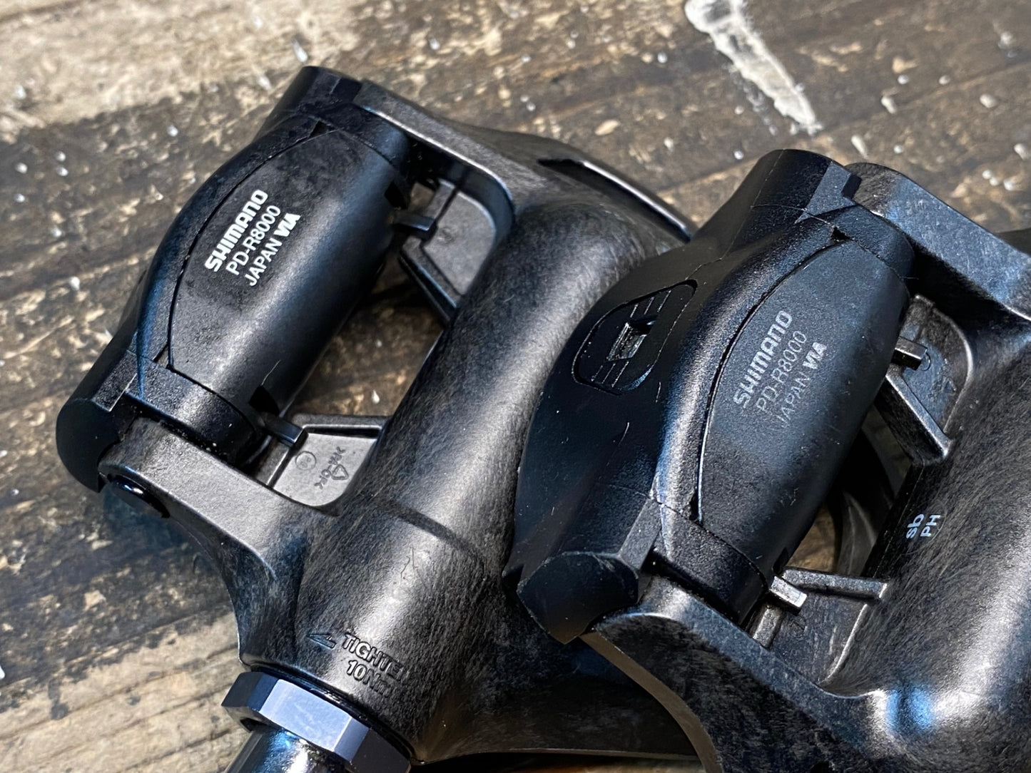 IW137 シマノ SHIMANO アルテグラ ULTEGRA PD-R8000 ビンディングペダル ※プレート欠品