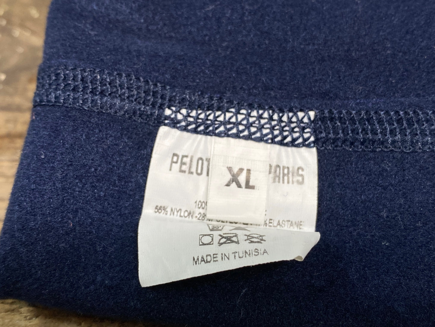 IO494 プロトンド パリ PELOTON DE PARIS THERMAL LEG WARMERS レッグウォーマー 紺 XL