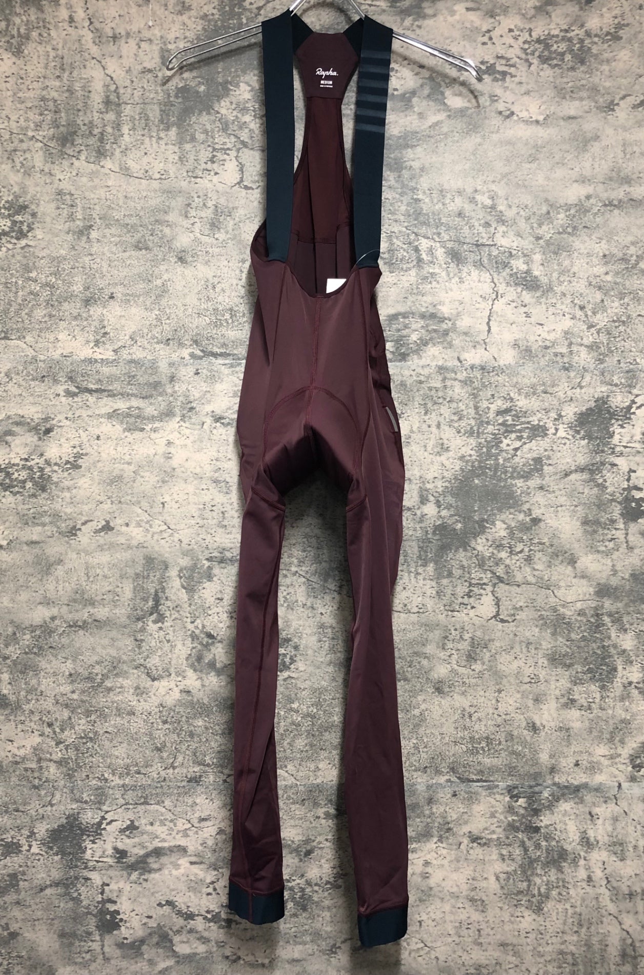 JC056 ラファ Rapha PRO TEAM TRAINING TIGHTS WITH PAD ビブタイツ バーガンディー M